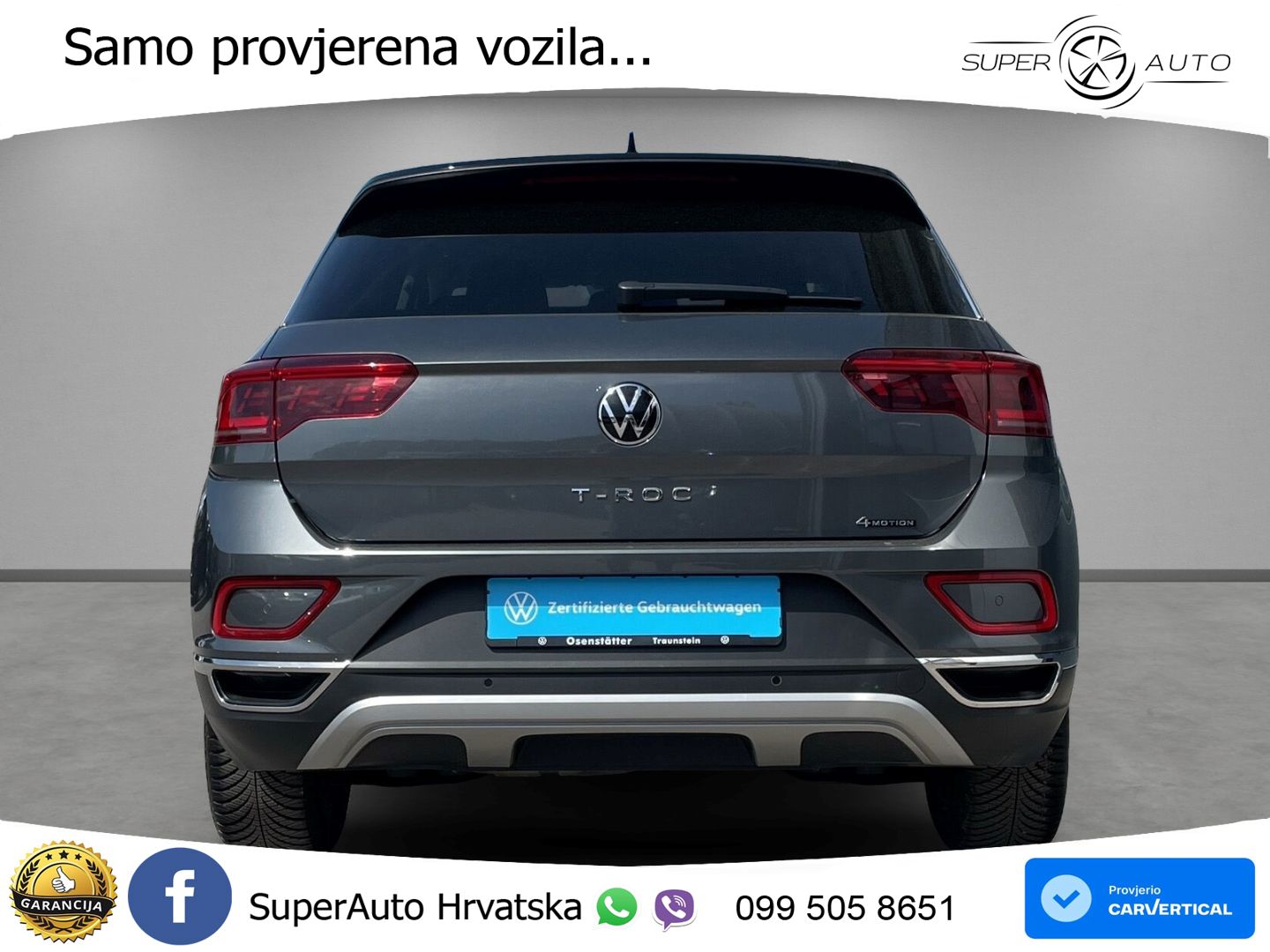 Volkswagen T-Roc I 2.0 TDI (150 KS) DSG LED+GR SJED+ACC