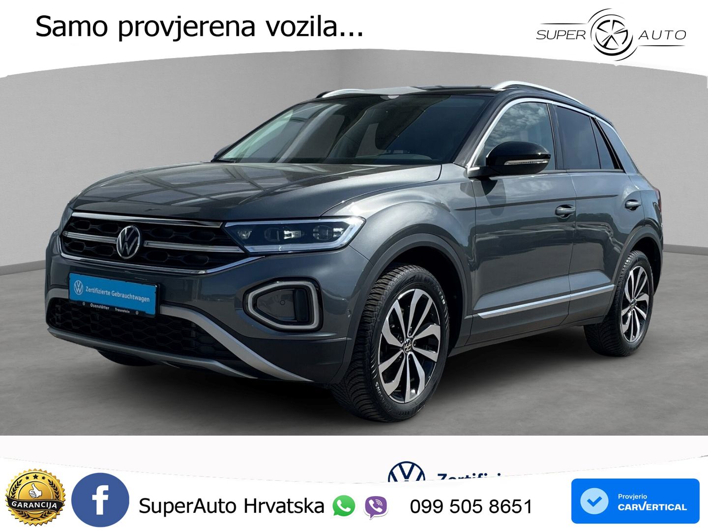 Volkswagen T-Roc I 2.0 TDI (150 KS) DSG LED+GR SJED+ACC