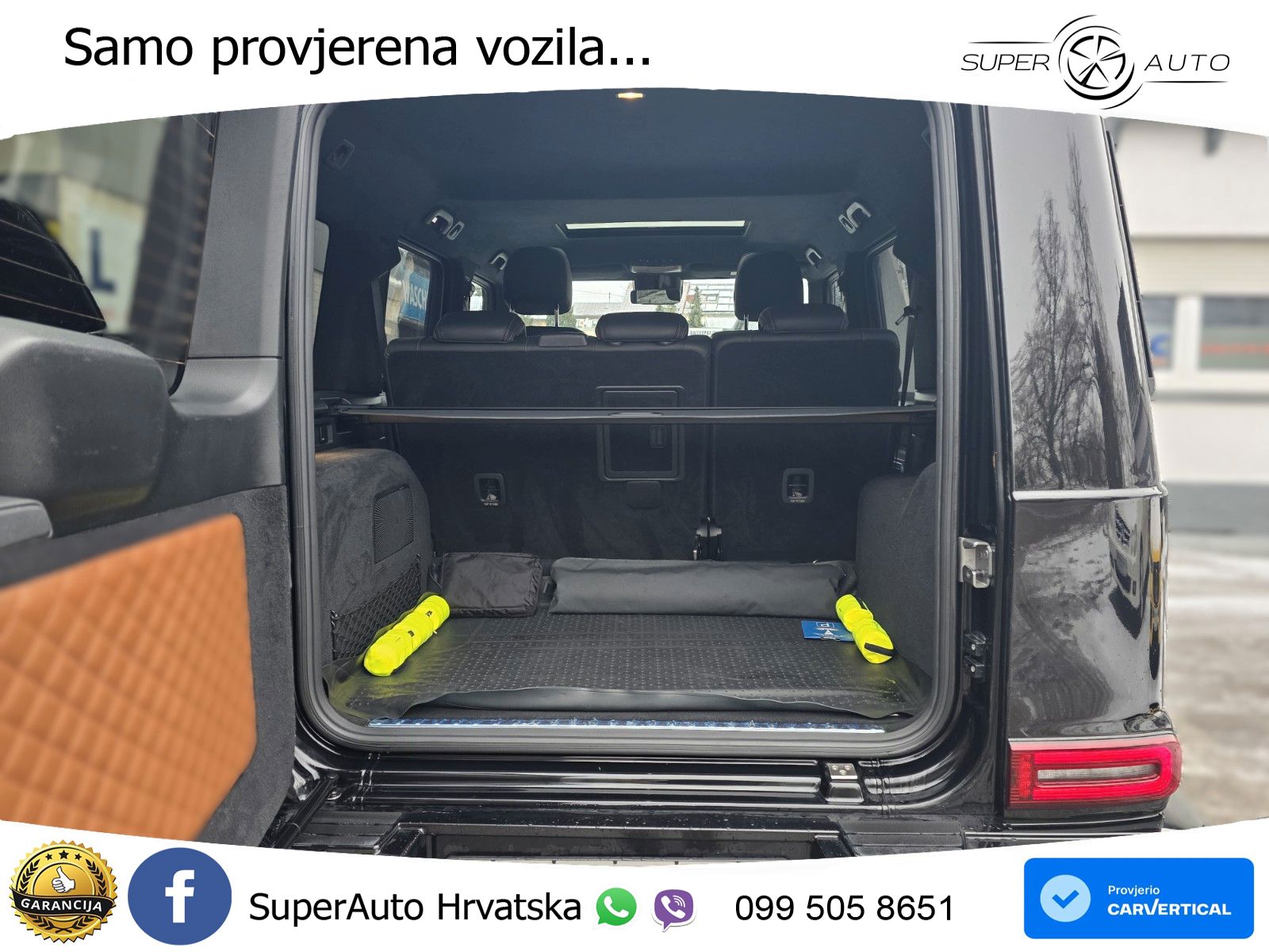Mercedes G 500 Long V8 (422 KS) 4MATIC 9G-TRONIC AMG ZRAČNI+ACC+GR SJED+360+PANO