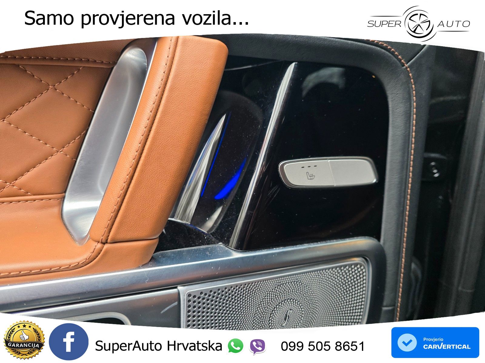 Mercedes G 500 Long V8 (422 KS) 4MATIC 9G-TRONIC AMG ZRAČNI+ACC+GR SJED+360+PANO