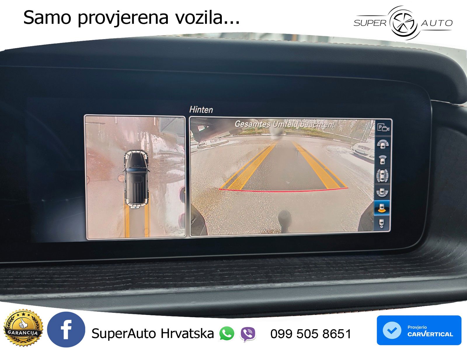 Mercedes G 500 Long V8 (422 KS) 4MATIC 9G-TRONIC AMG ZRAČNI+ACC+GR SJED+360+PANO
