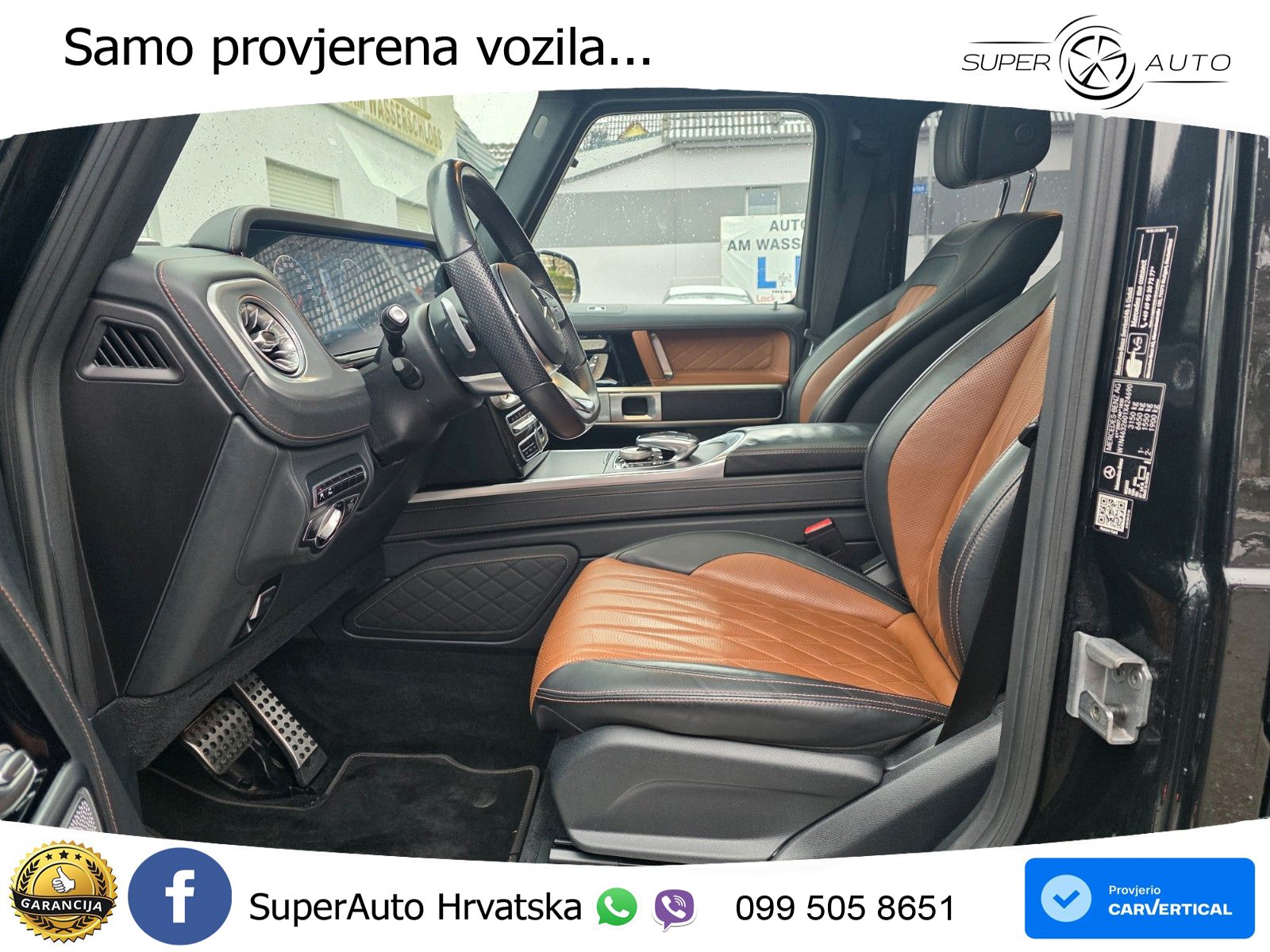 Mercedes G 500 Long V8 (422 KS) 4MATIC 9G-TRONIC AMG ZRAČNI+ACC+GR SJED+360+PANO