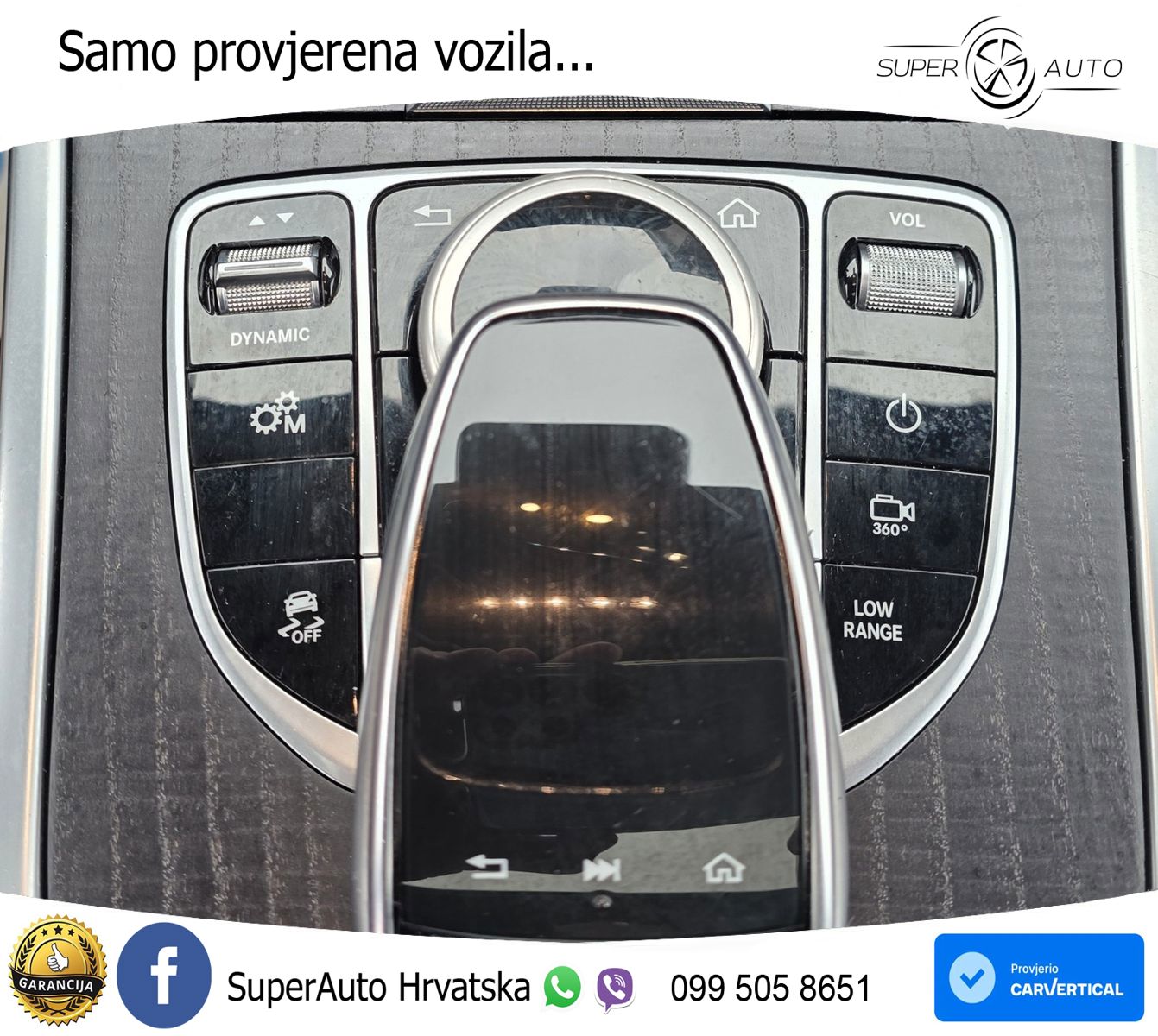 Mercedes G 500 Long V8 (422 KS) 4MATIC 9G-TRONIC AMG ZRAČNI+ACC+GR SJED+360+PANO