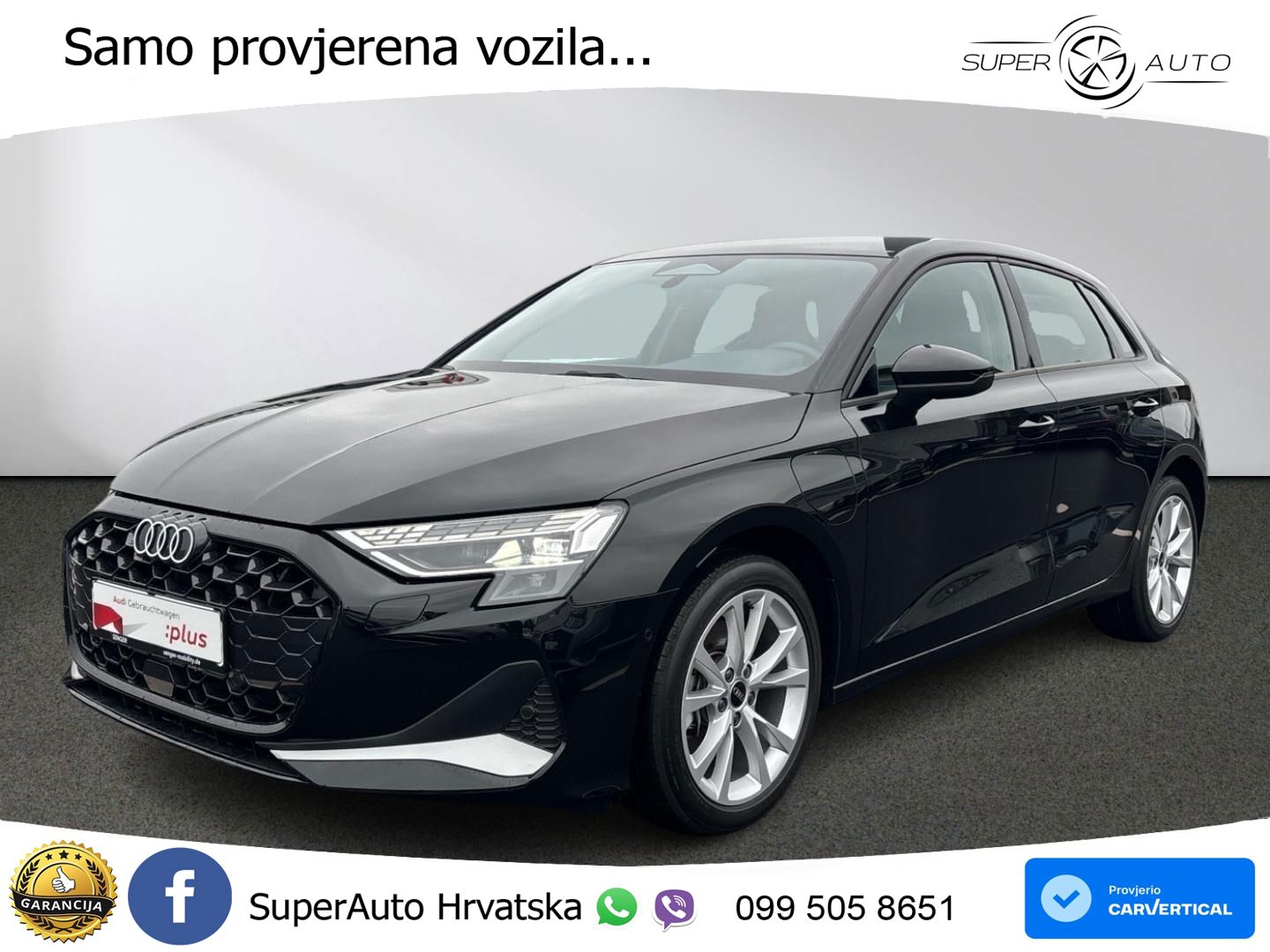 Audi A3 Sportback 40 TFSI e (204 KS) Plug-in Hybrid S tronic advanced LED+GR SJED+ACC