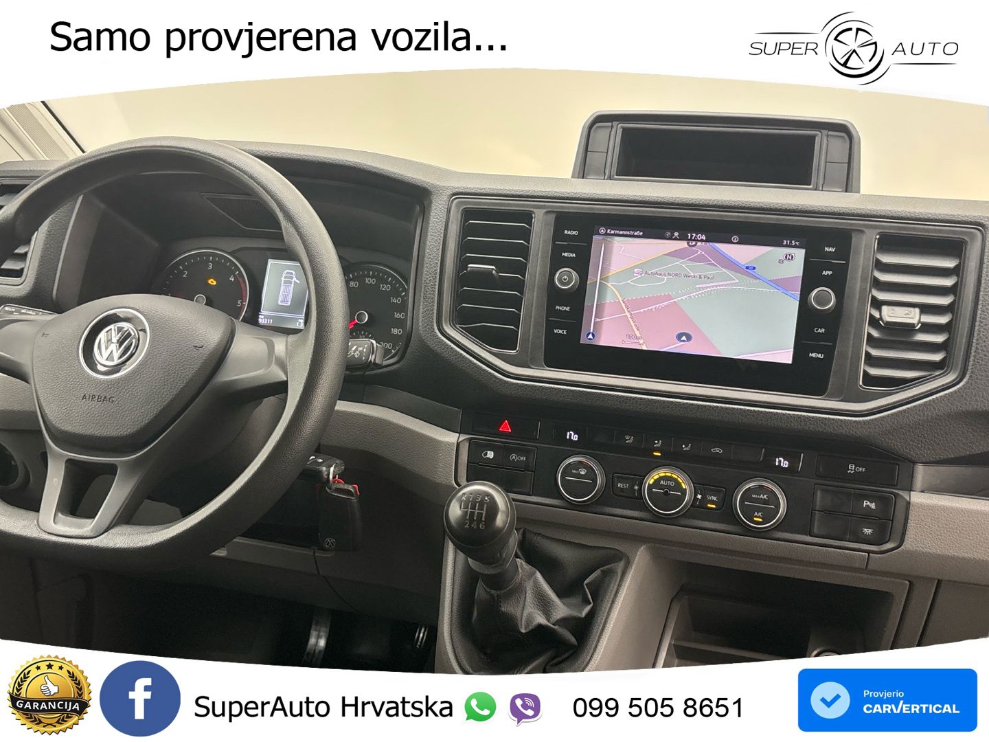Volkswagen Crafter Kasten mittlerer Radstand2.0 TDI CarPlay 140 KS
