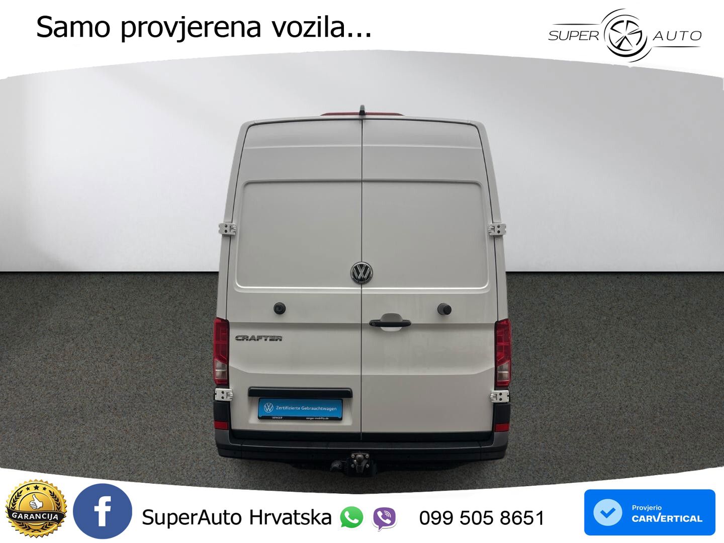 Volkswagen Crafter Kasten mittlerer Radstand2.0 TDI CarPlay 140 KS