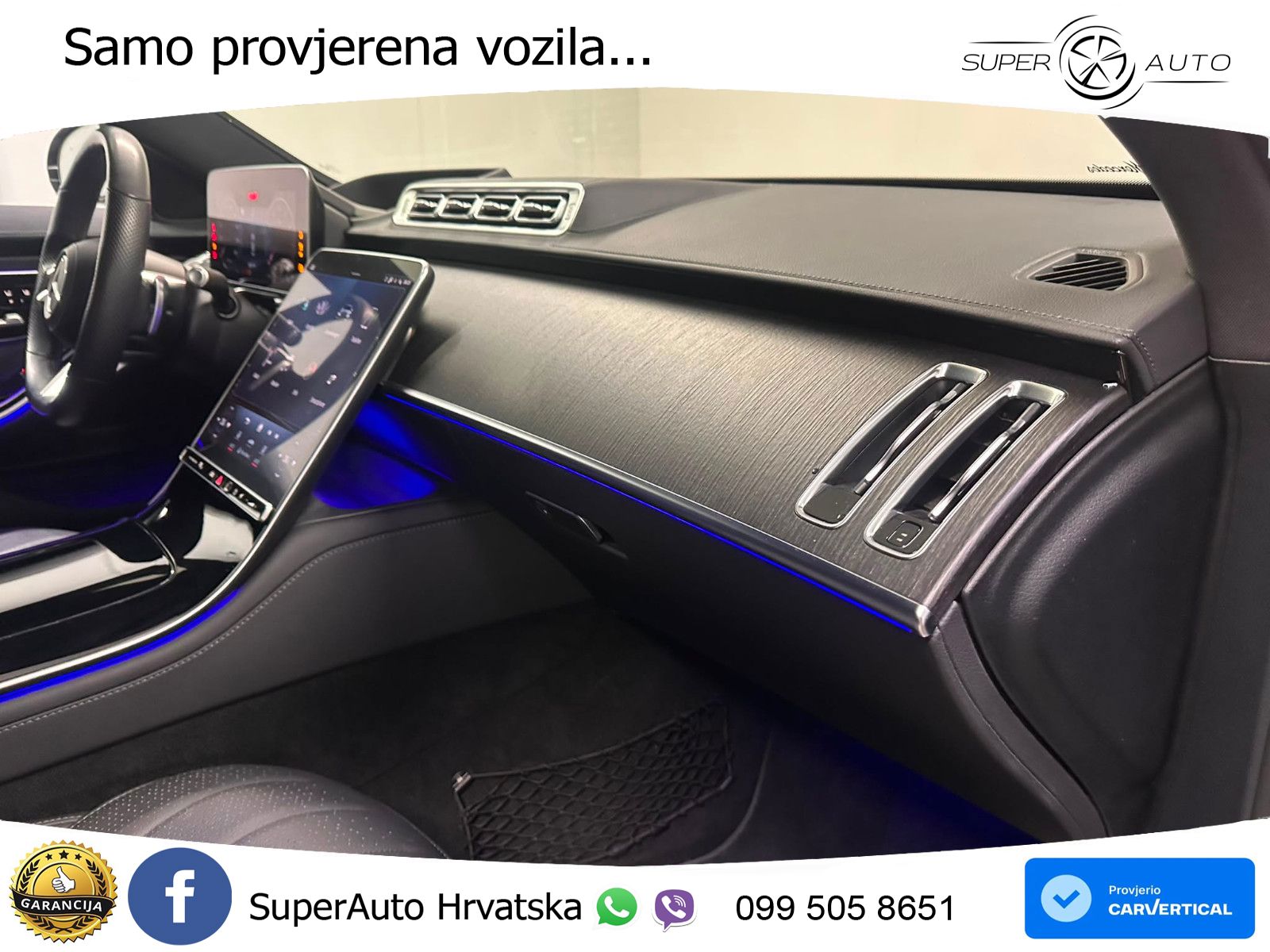 Mercedes S 500 (435 KS) EQ Boost 4MATIC 9G-TRONIC AMG ZRAČNI+ACC+4xGR SJED+KAM