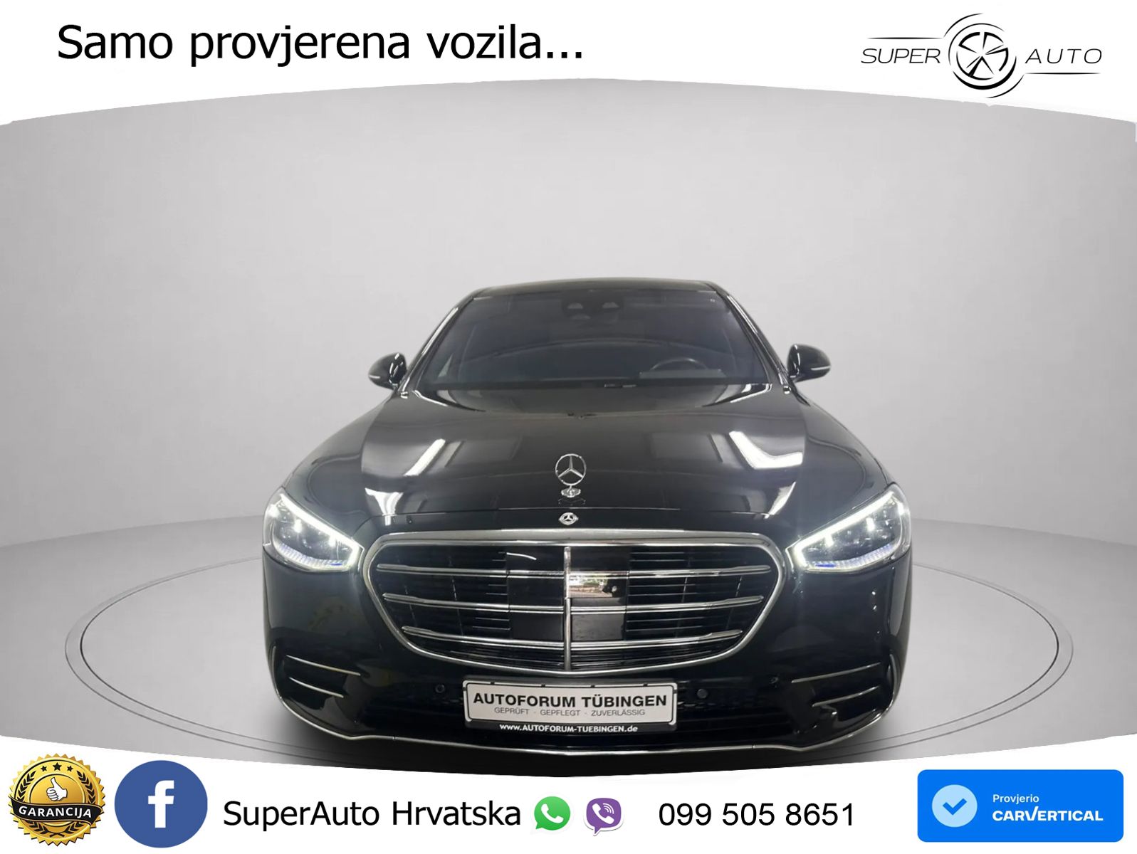 Mercedes S 500 (435 KS) EQ Boost 4MATIC 9G-TRONIC AMG ZRAČNI+ACC+4xGR SJED+KAM
