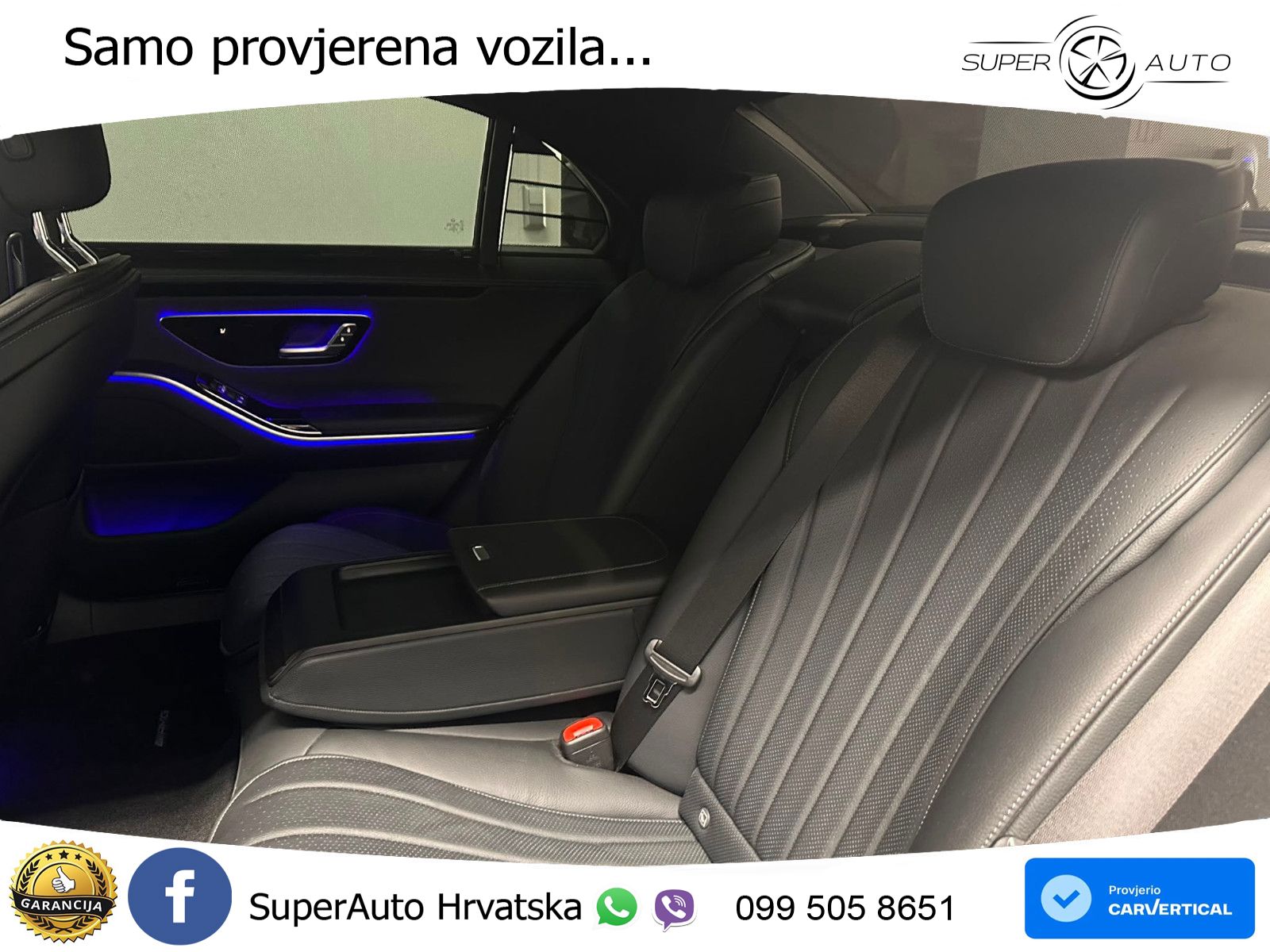 Mercedes S 500 (435 KS) EQ Boost 4MATIC 9G-TRONIC AMG ZRAČNI+ACC+4xGR SJED+KAM