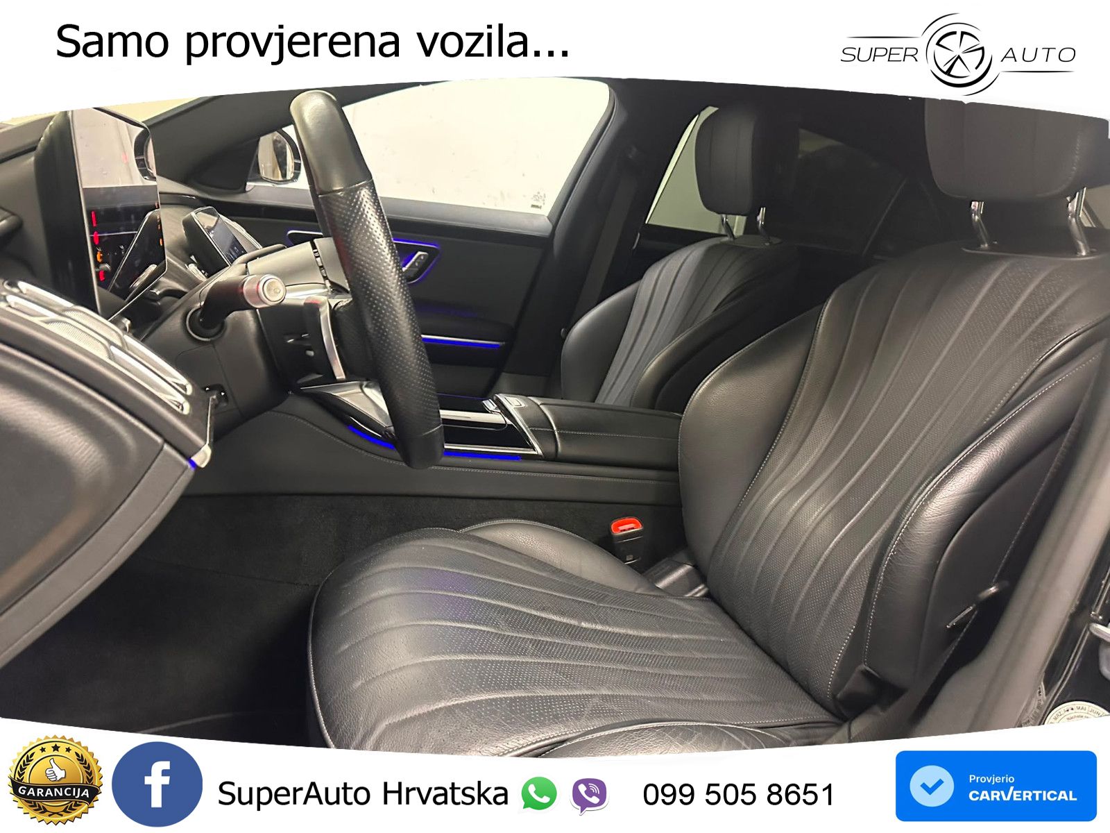 Mercedes S 500 (435 KS) EQ Boost 4MATIC 9G-TRONIC AMG ZRAČNI+ACC+4xGR SJED+KAM