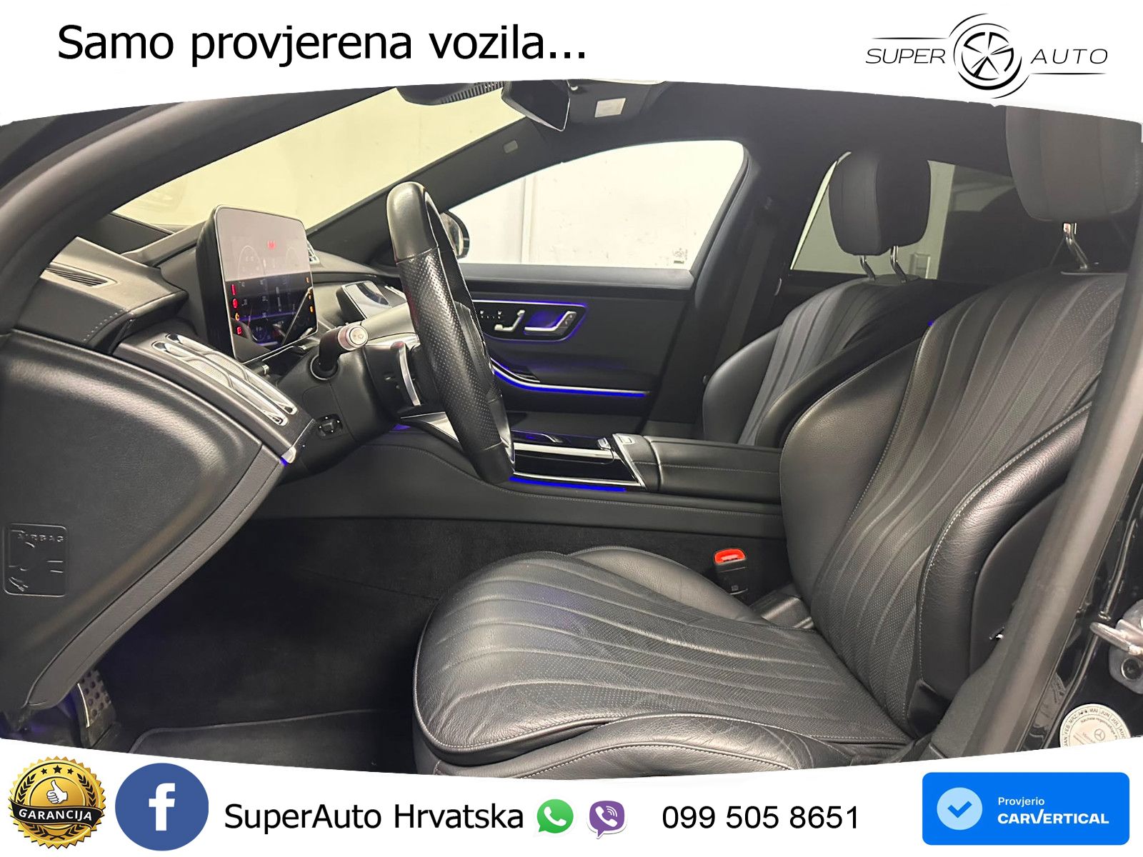 Mercedes S 500 (435 KS) EQ Boost 4MATIC 9G-TRONIC AMG ZRAČNI+ACC+4xGR SJED+KAM
