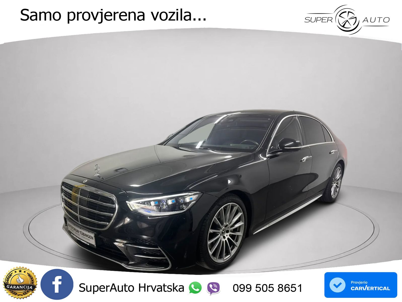 Mercedes S 500 (435 KS) EQ Boost 4MATIC 9G-TRONIC AMG ZRAČNI+ACC+4xGR SJED+KAM