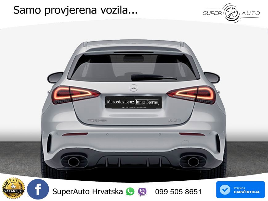Mercedes-Benz AMG A 35 4MATIC AMG SPEEDSHIFT DCT LED+GR SJED+ACC