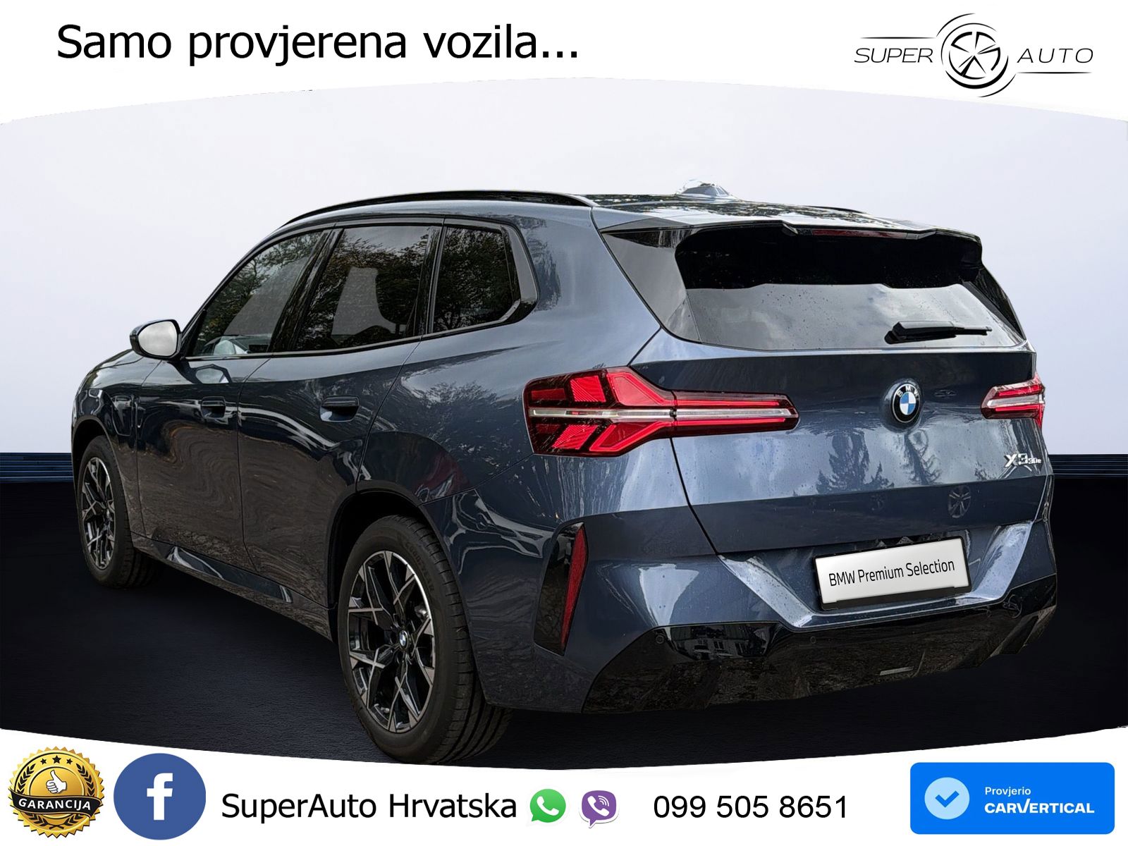BMW X3 30e xDrive Steptronic M Sport ACC+GR SJED+360+PANO