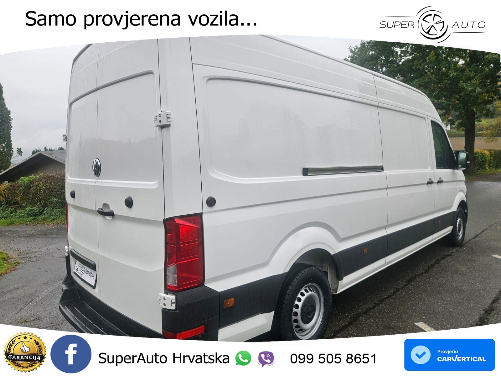 Volkswagen Crafter Kasten 35 Maxi Kamera 2xSchiebetür Klima 140 KS