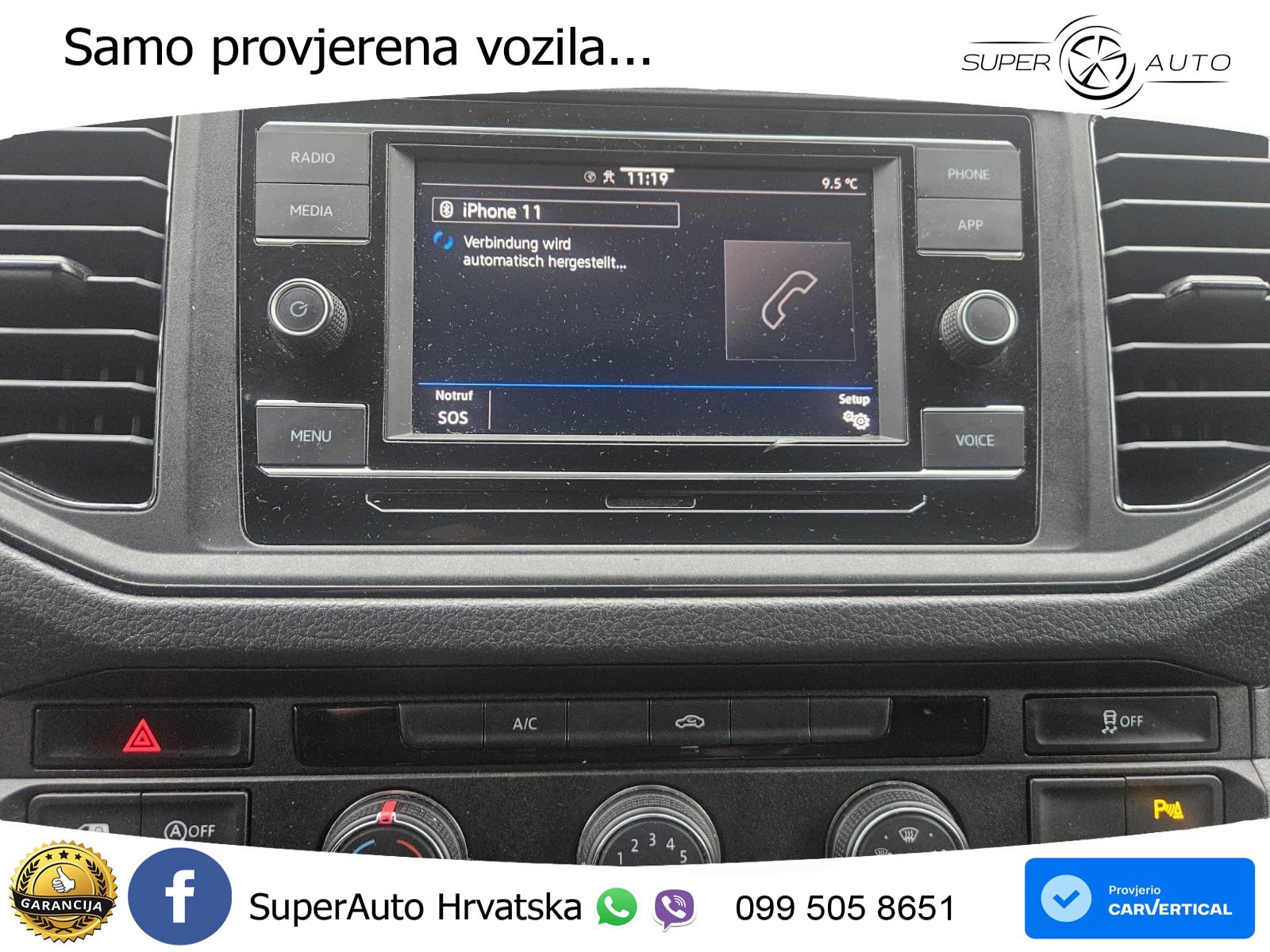 Volkswagen Crafter Kasten 35 Maxi Kamera 2xSchiebetür Klima 140 KS