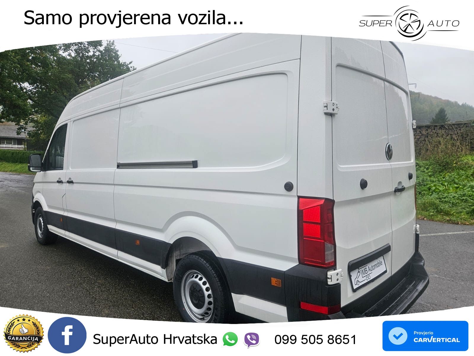 Volkswagen Crafter Kasten 35 Maxi Kamera 2xSchiebetür Klima 140 KS