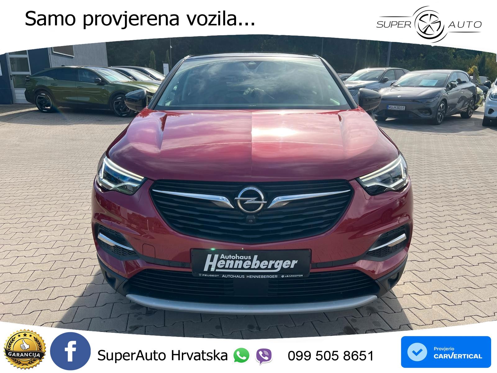 Opel Grandland X 2.0d (177 KS) Automatic Ultimate LED+GR SJED+ACC