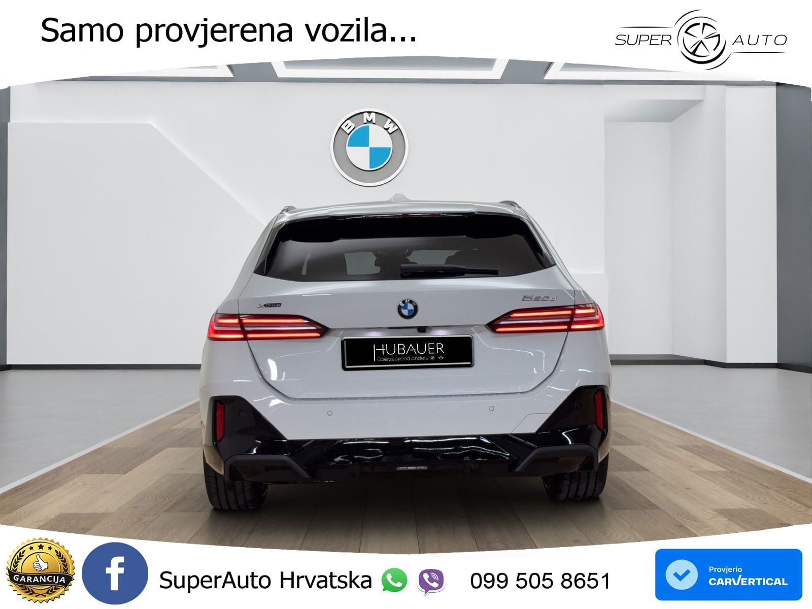 BMW 520d Touring (197 KS) xDrive Steptronic M Sport LED+GR SJED+ACC
