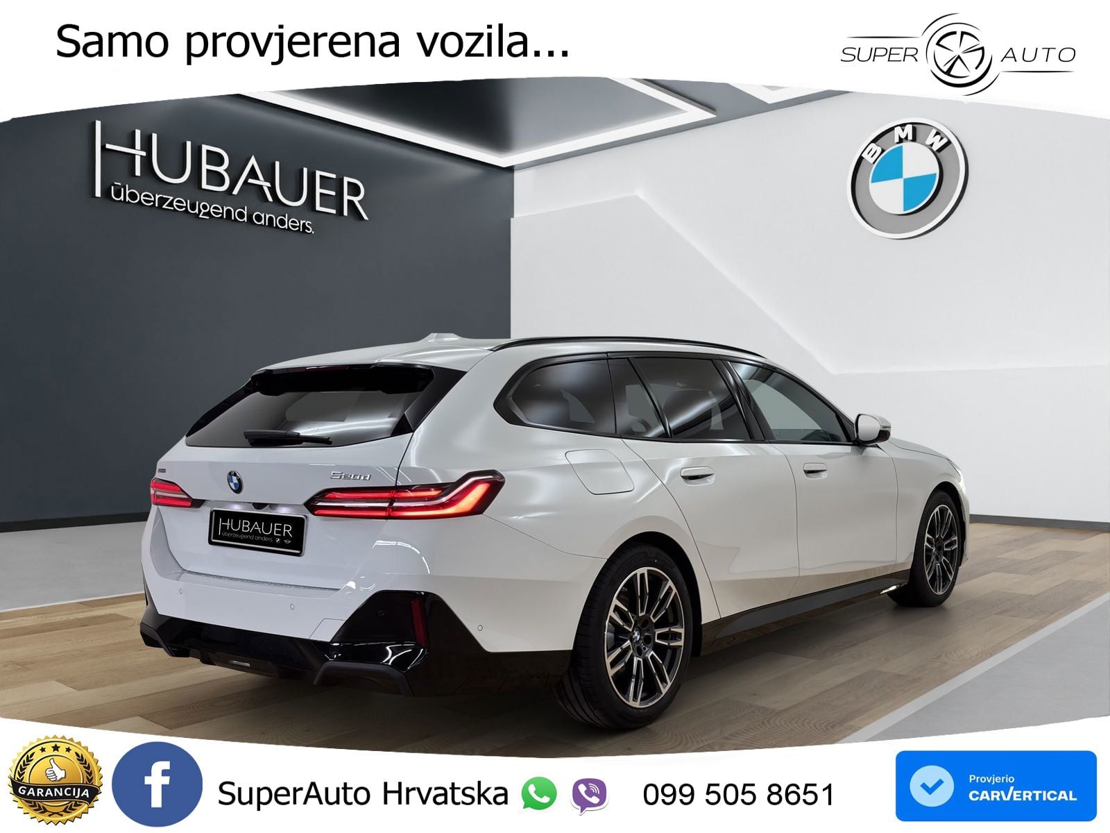 BMW 520d Touring (197 KS) xDrive Steptronic M Sport LED+GR SJED+ACC