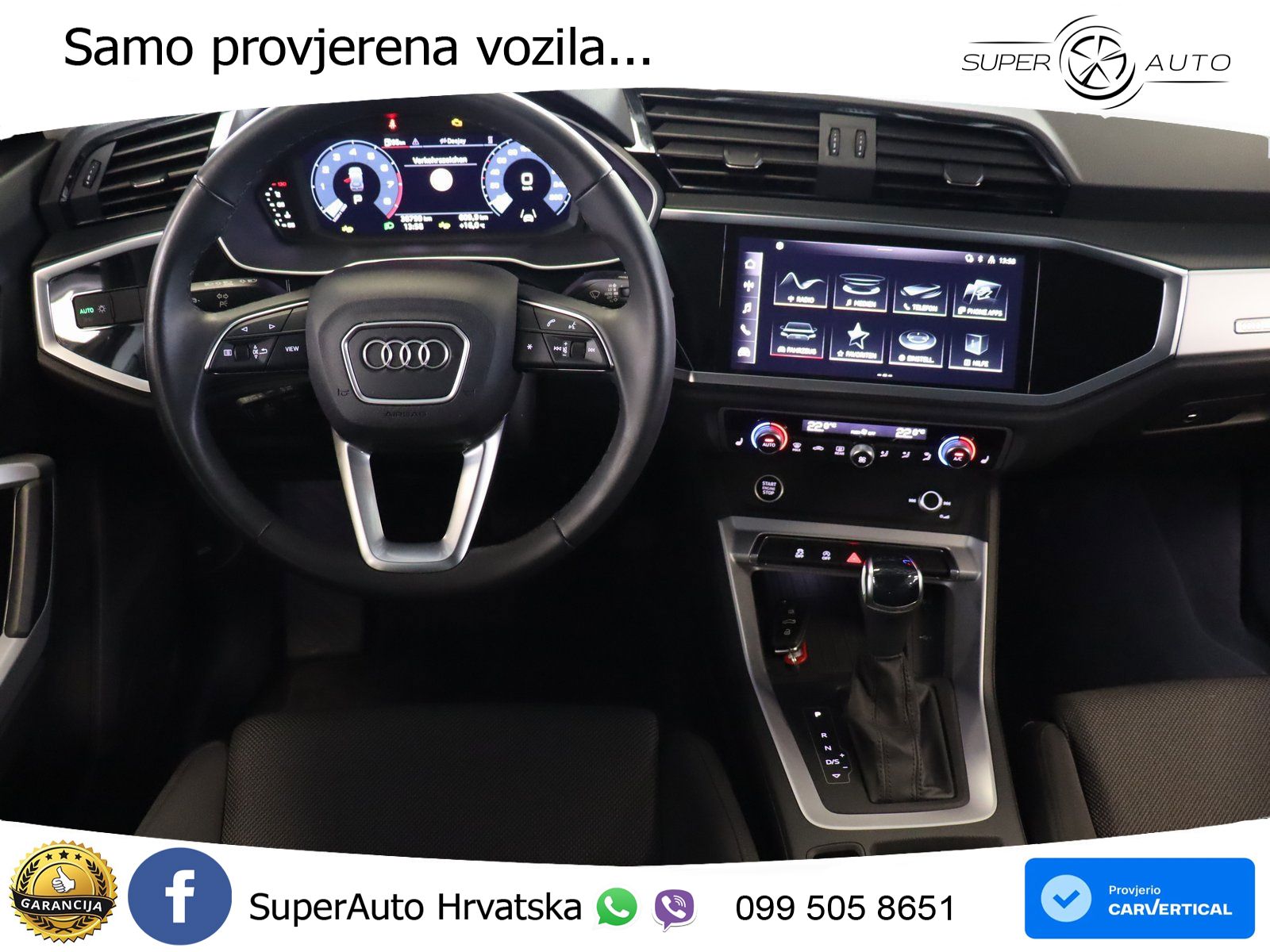 Audi Q3 35 TFSI (150 KS) S tronic advanced LED+GR SJED+ACC