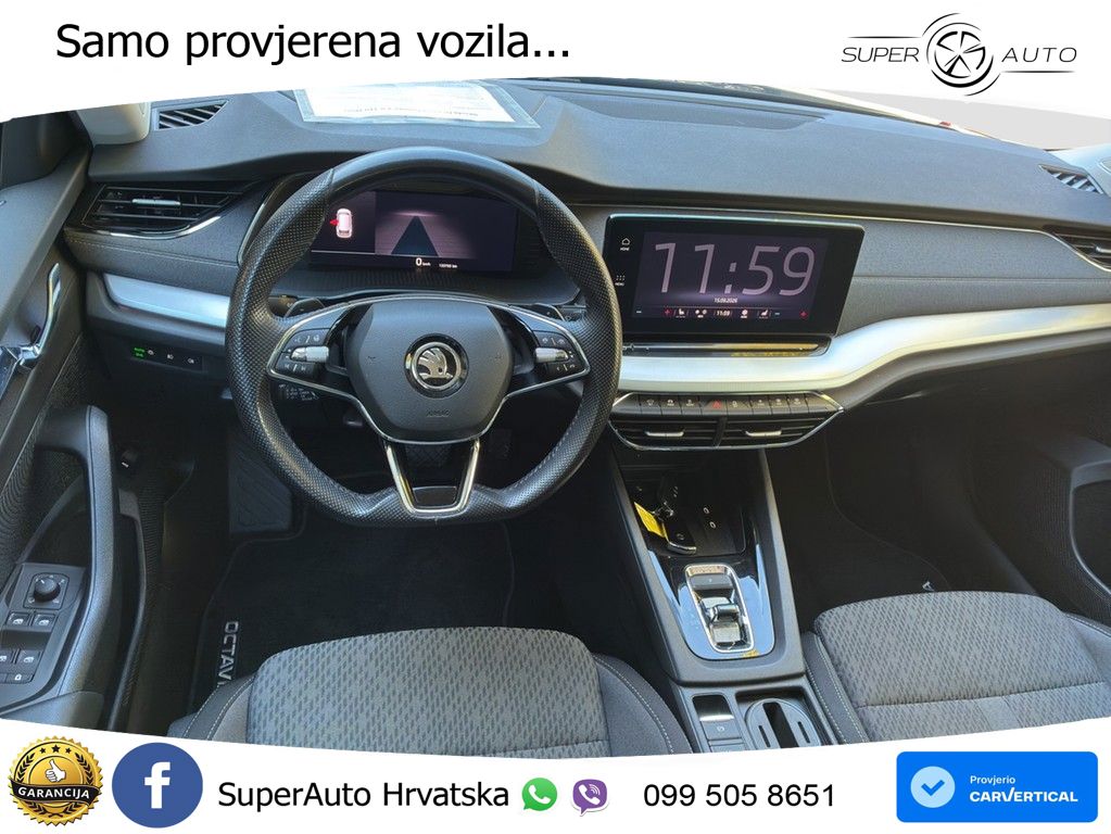 Škoda Octavia Combi 2.0 TDI (150 KS) DSG MATRIX+GR SJED+KAM