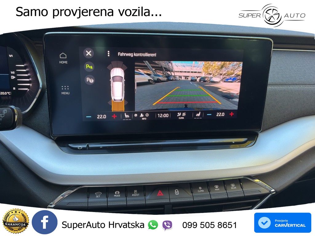 Škoda Octavia Combi 2.0 TDI (150 KS) DSG MATRIX+GR SJED+KAM