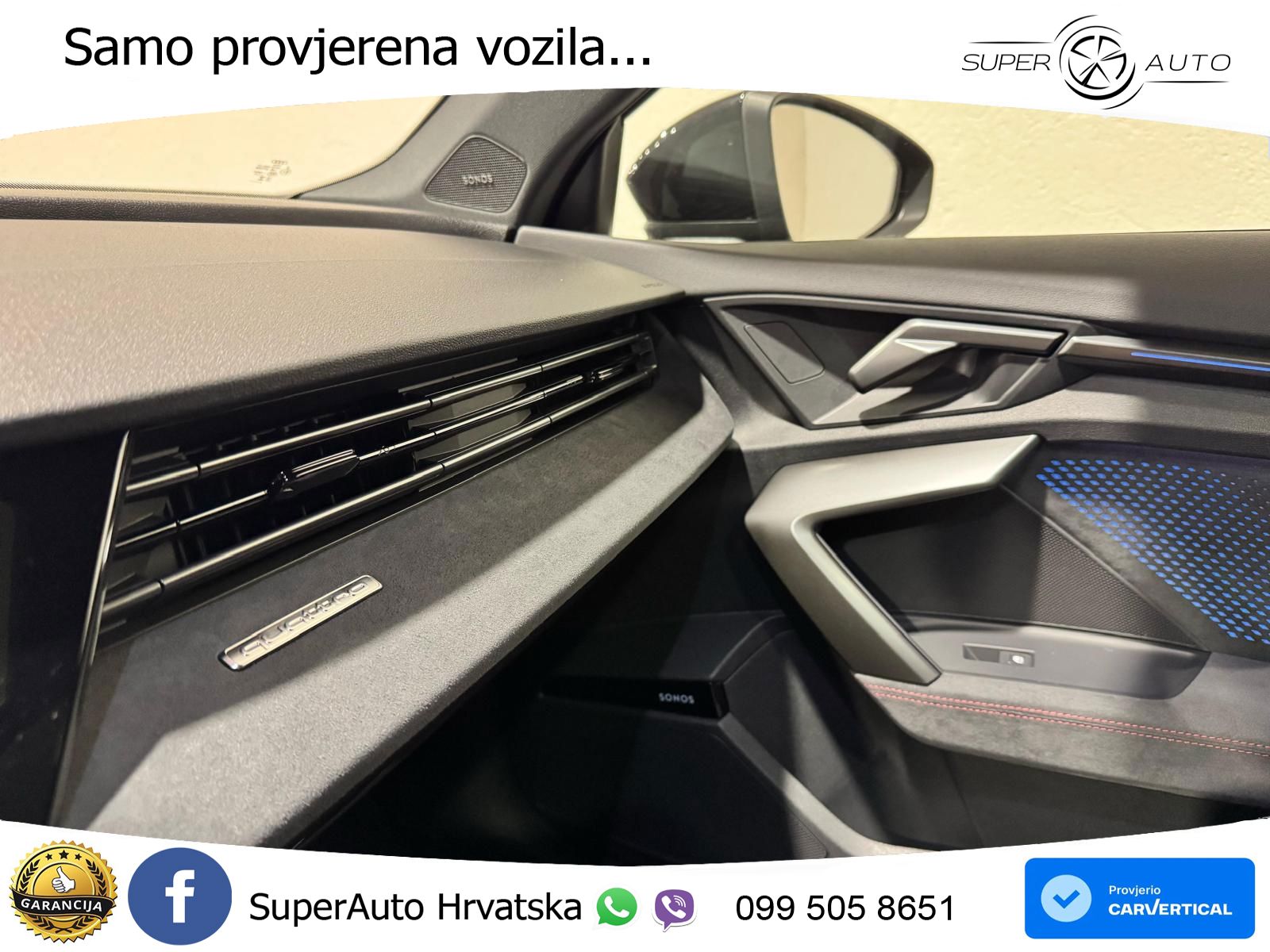 Audi RS3 Sportback 2.5 TFSI (400 KS) quattro S tronic LED+GR SJED+ACC