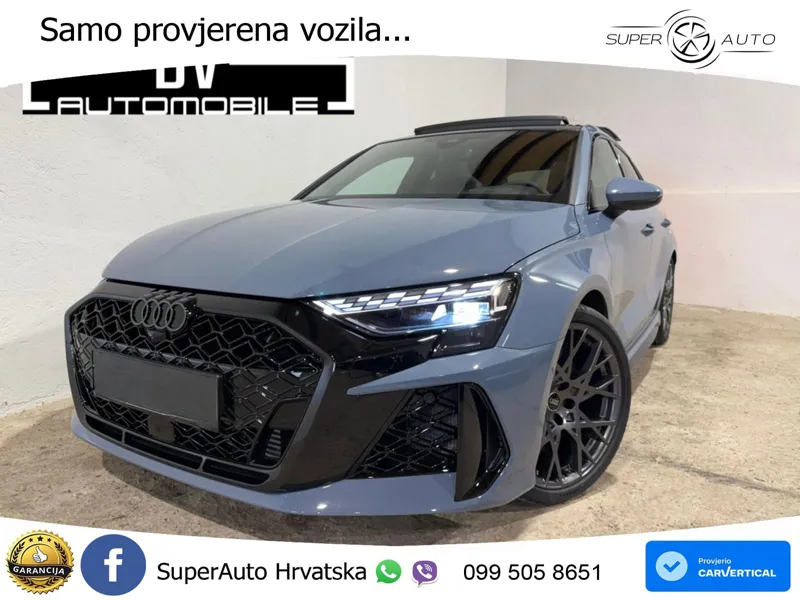 Audi RS3 Sportback 2.5 TFSI (400 KS) quattro S tronic LED+GR SJED+ACC