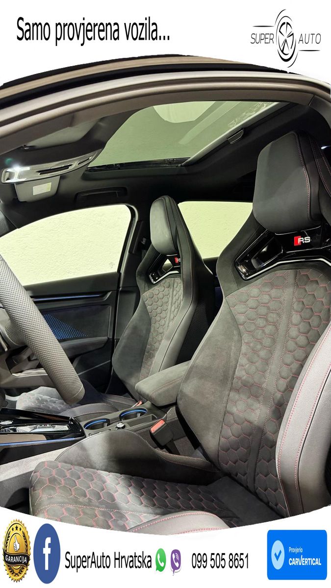 Audi RS3 Sportback 2.5 TFSI (400 KS) quattro S tronic LED+GR SJED+ACC