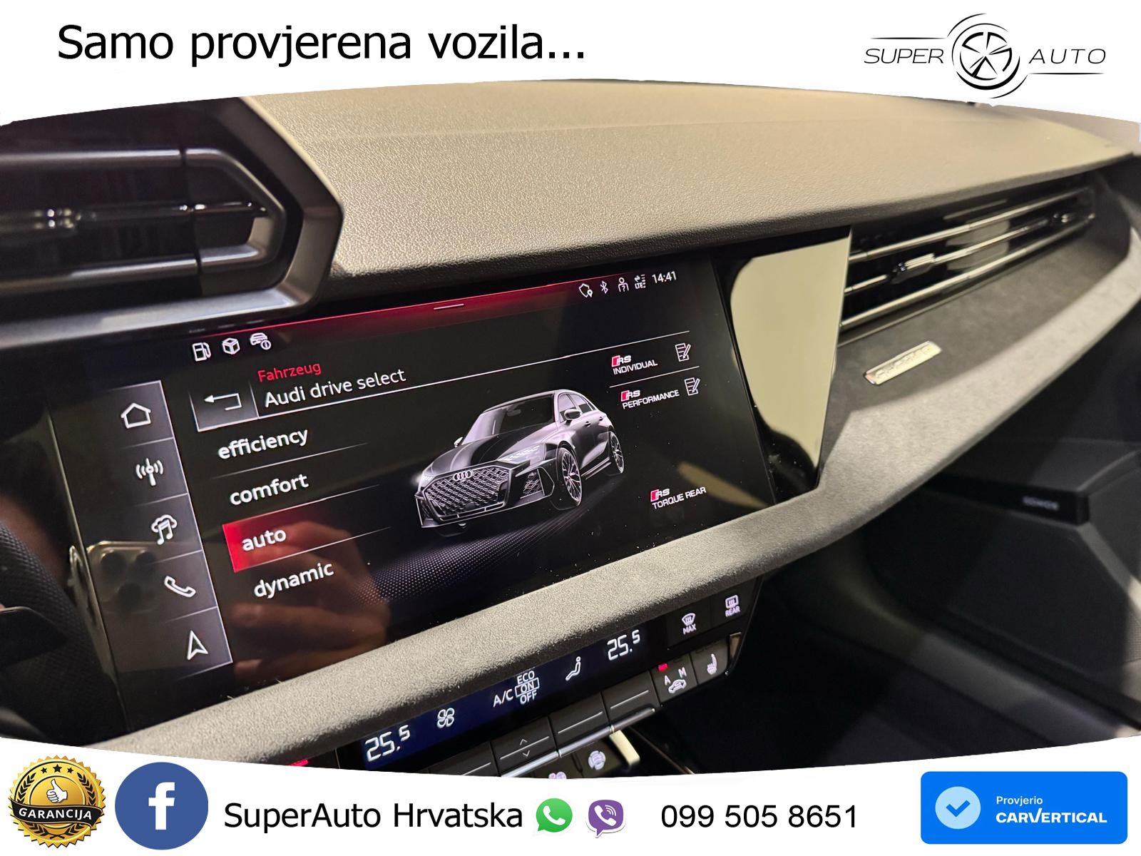 Audi RS3 Sportback 2.5 TFSI (400 KS) quattro S tronic LED+GR SJED+ACC