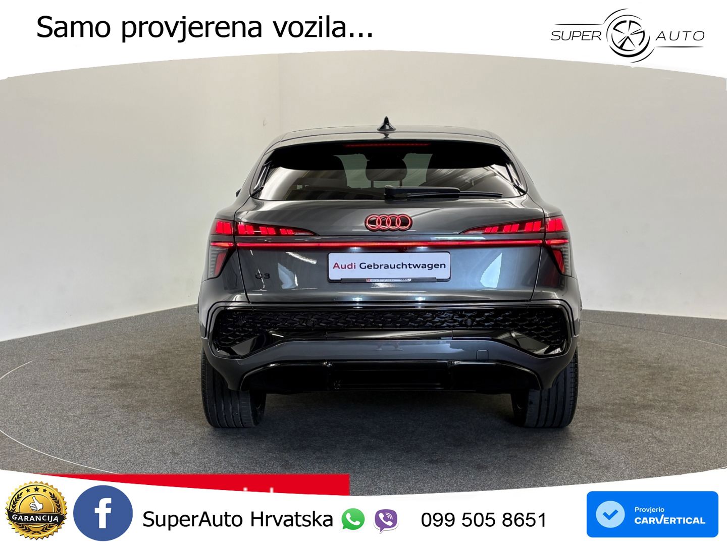 Audi Q3 Sportback 1.5 TFSIe (272 KS) S tronic LED+GR SJED+ACC