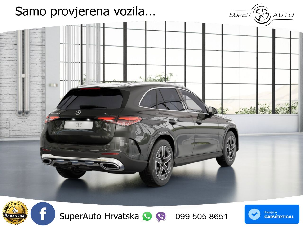 Mercedes GLC 220d (197 KS) 4MATIC 9G-TRONIC AMG LED+GR SJED+ACC