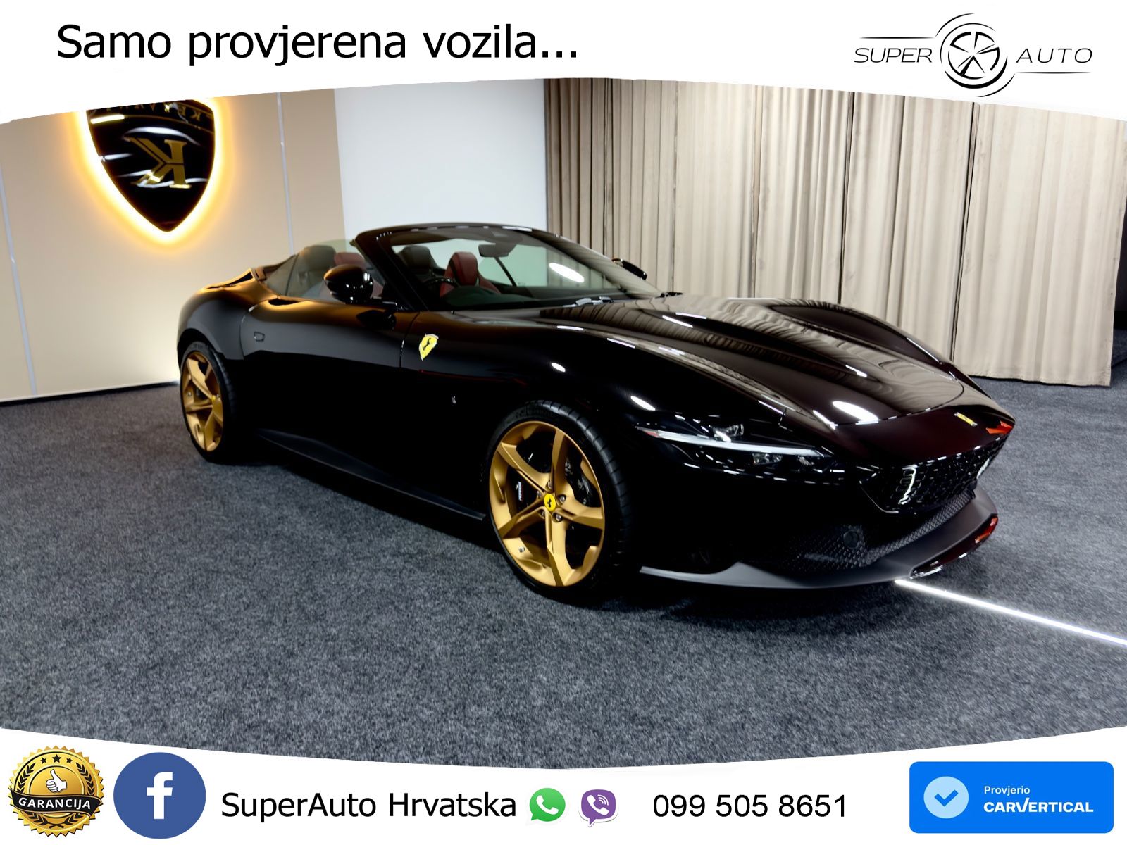 Ferrari Roma Spider 3.9 V8 (620 KS) F1 DCT