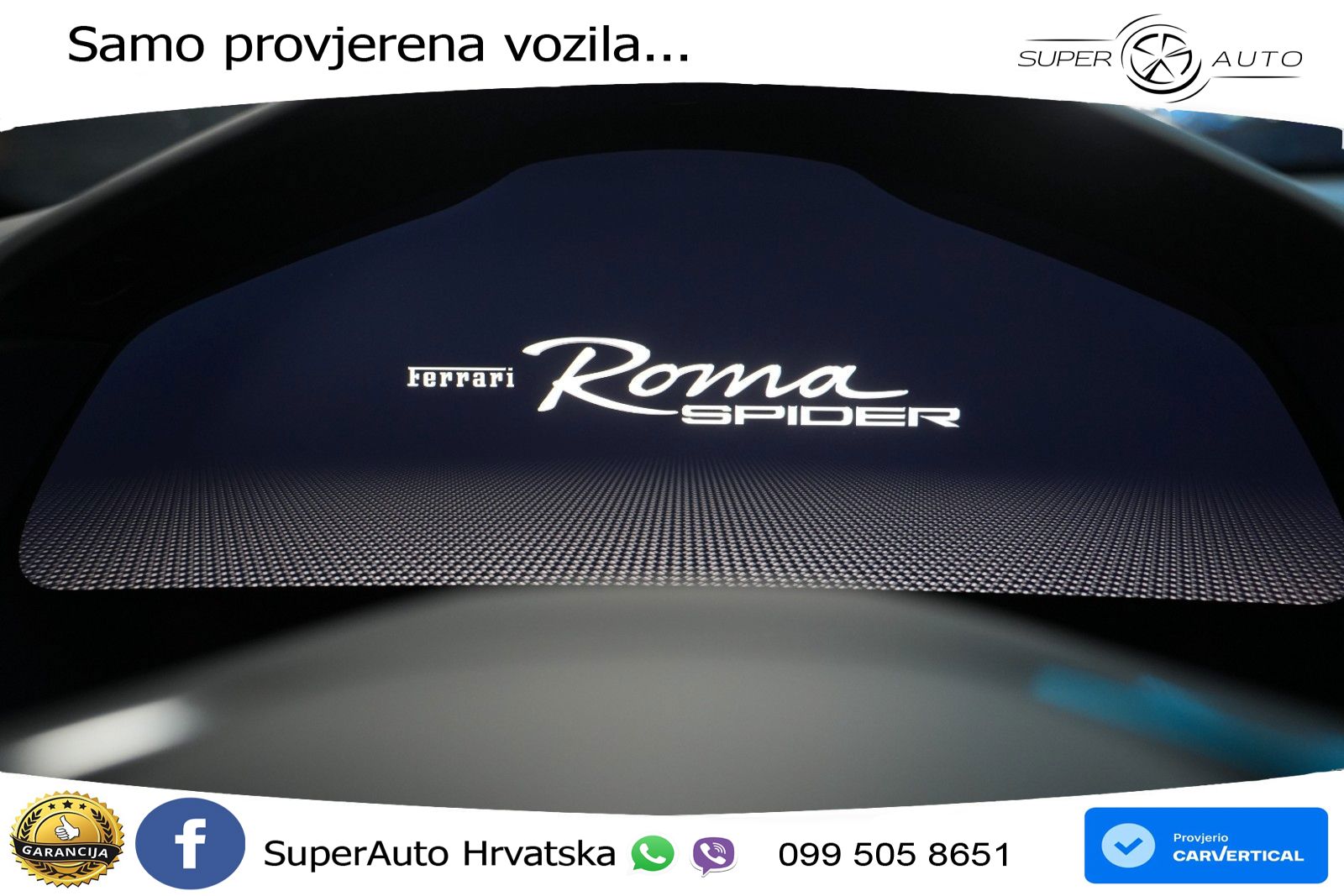 Ferrari Roma Spider 3.9 V8 (620 KS) F1 DCT