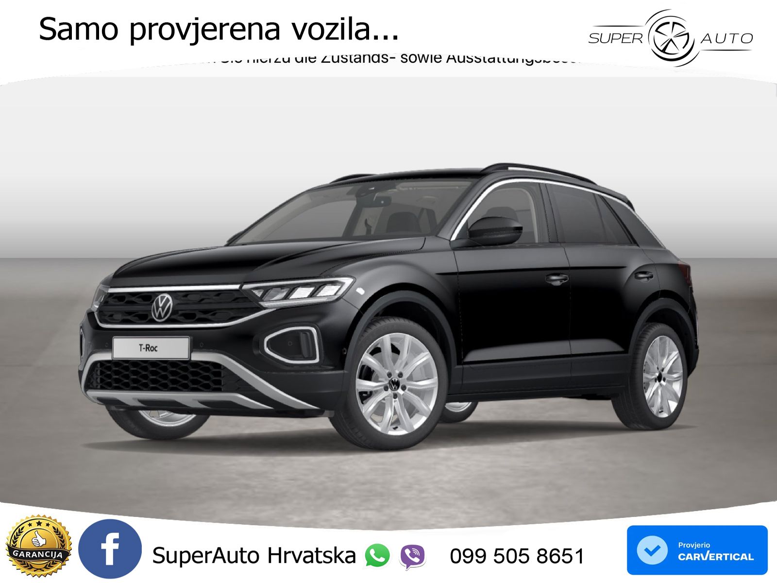 Volkswagen T-Roc 2.0 TDI (150 KS) DSG LED+GR SJED+ACC
