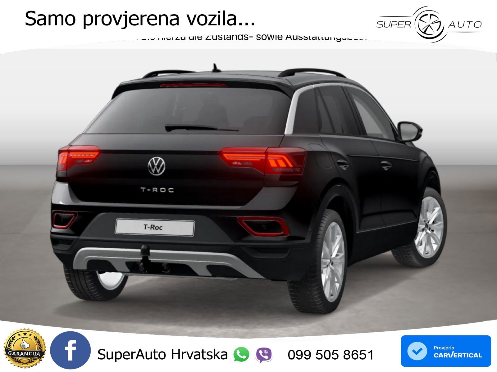 Volkswagen T-Roc 2.0 TDI (150 KS) DSG LED+GR SJED+ACC
