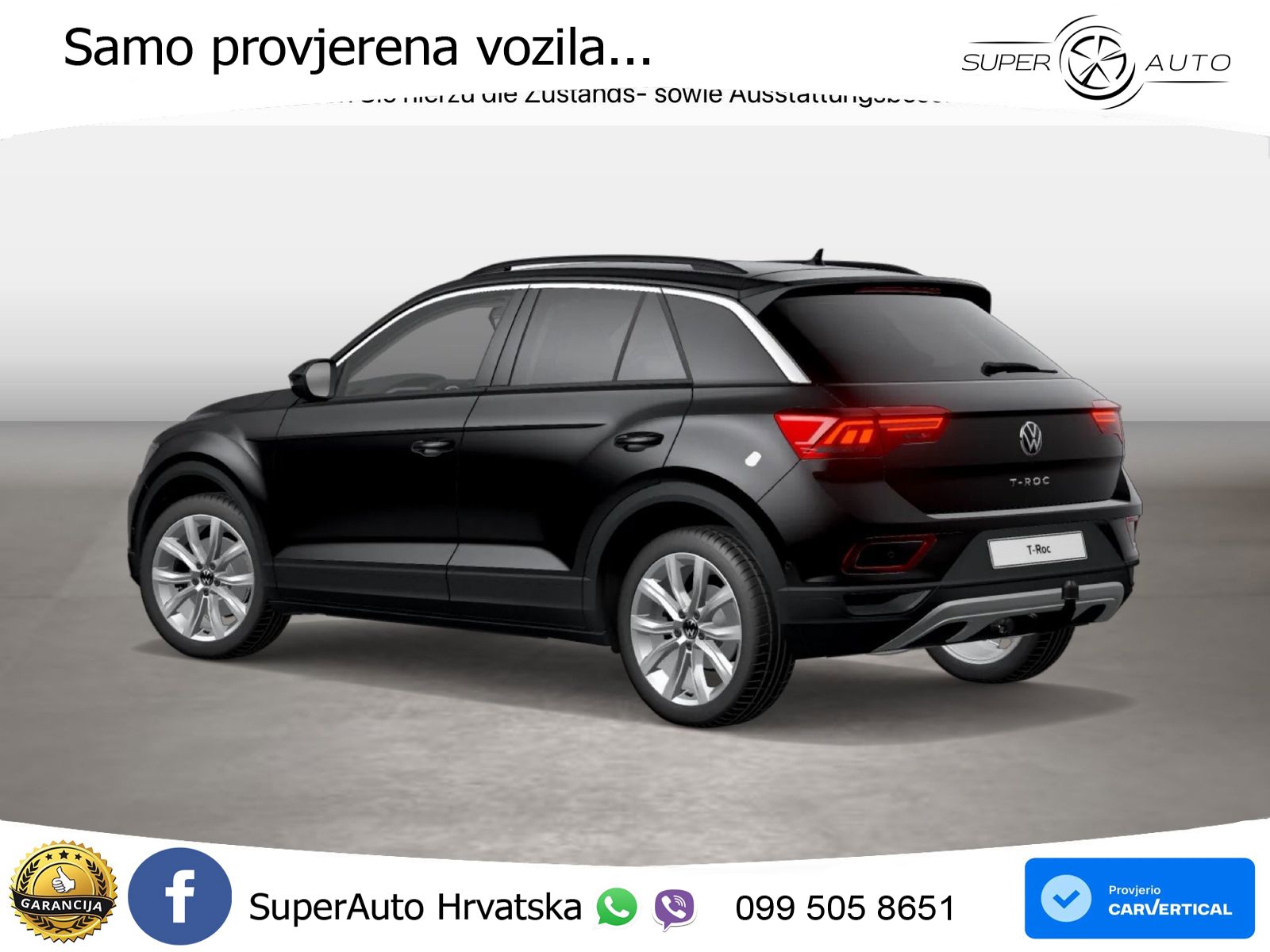 Volkswagen T-Roc 2.0 TDI (150 KS) DSG LED+GR SJED+ACC