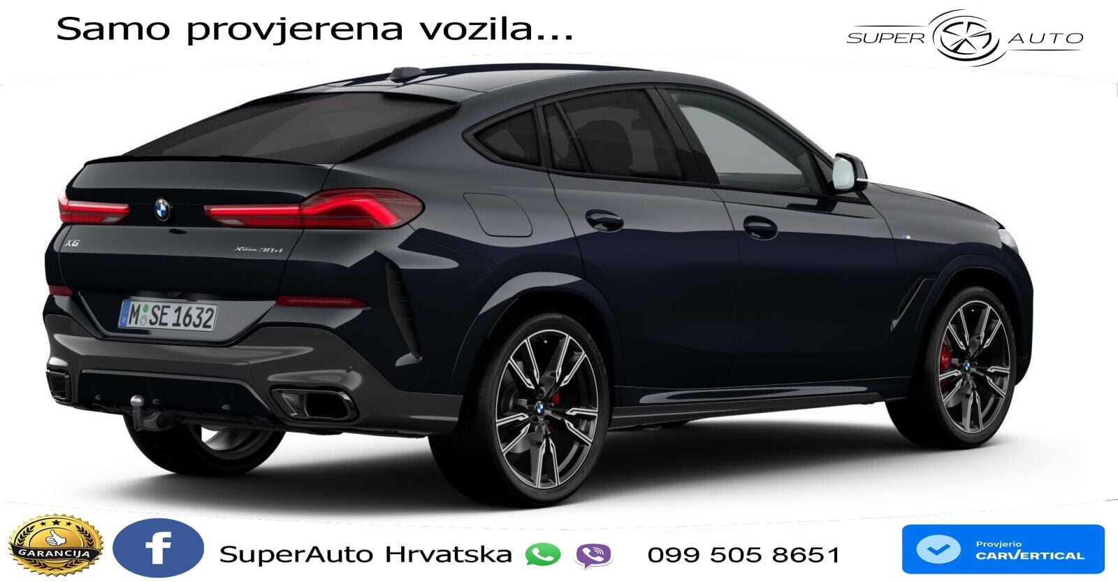 BMW X6 30d (298 KS) xDrive Steptronic M Sport LED+GR SJED+ACC