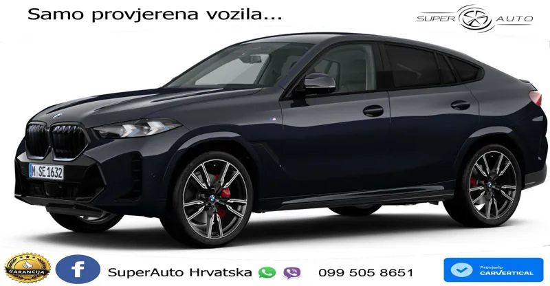 BMW X6 30d (298 KS) xDrive Steptronic M Sport LED+GR SJED+ACC