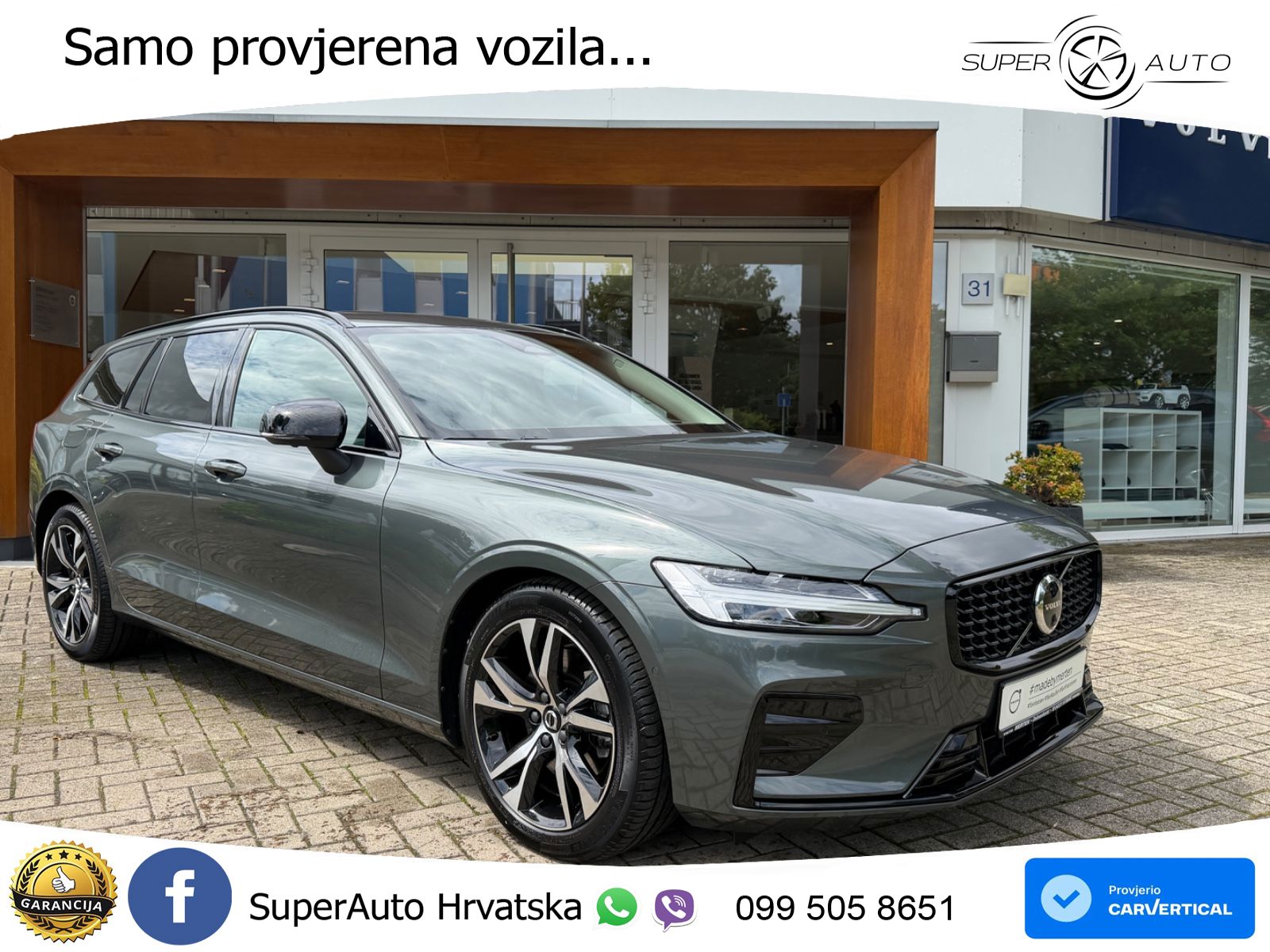 Volvo V60 2.0 B4 Benzin DCT ACC+HEAD+4xGR SJED+360+PANO