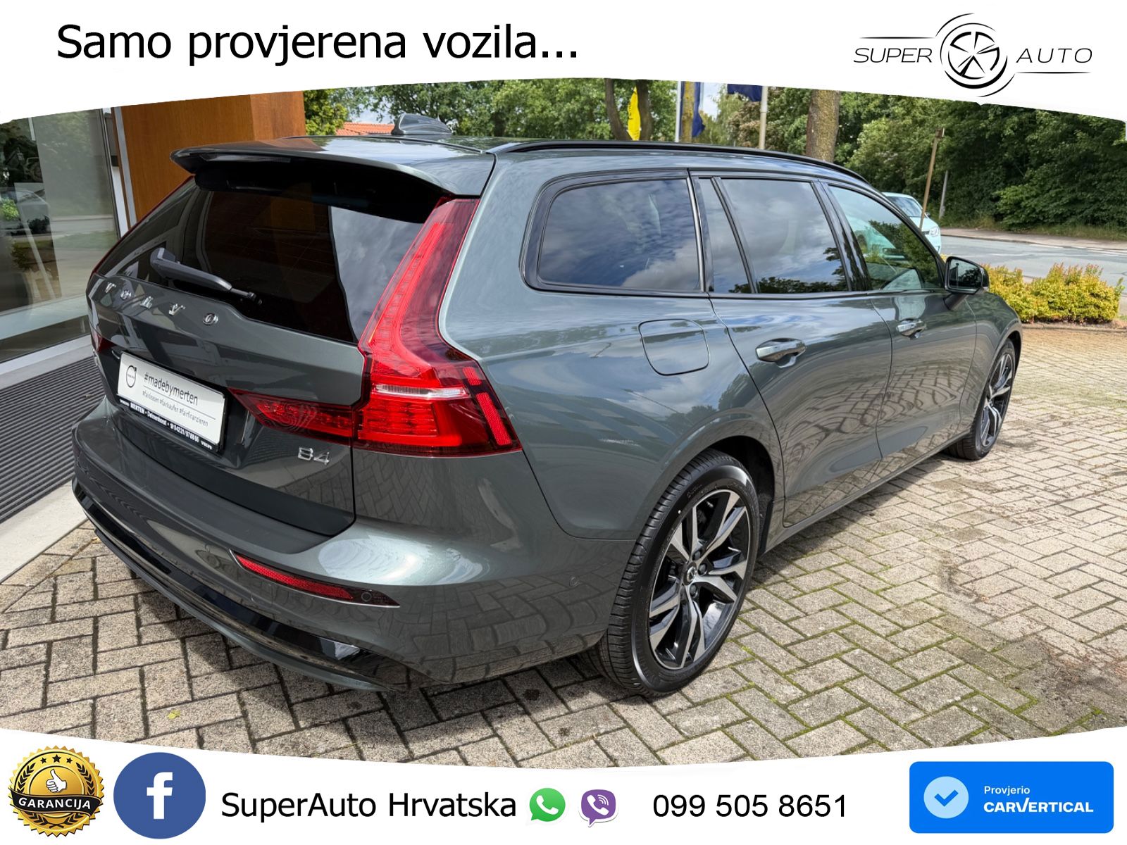 Volvo V60 2.0 B4 Benzin DCT ACC+HEAD+4xGR SJED+360+PANO