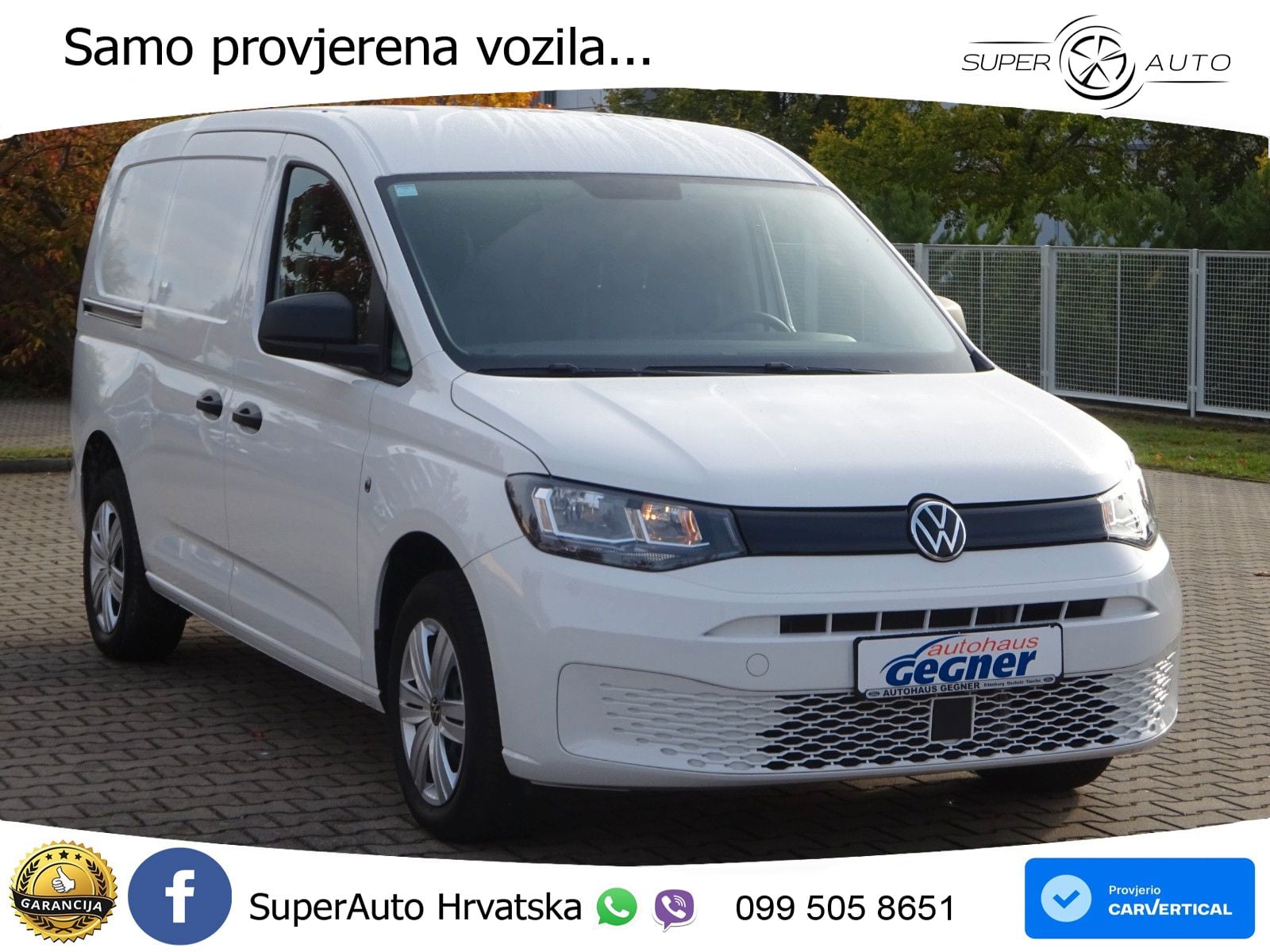 Volkswagen Caddy Cargo 114PS Maxi Klima PPS App-Connect 114 KS