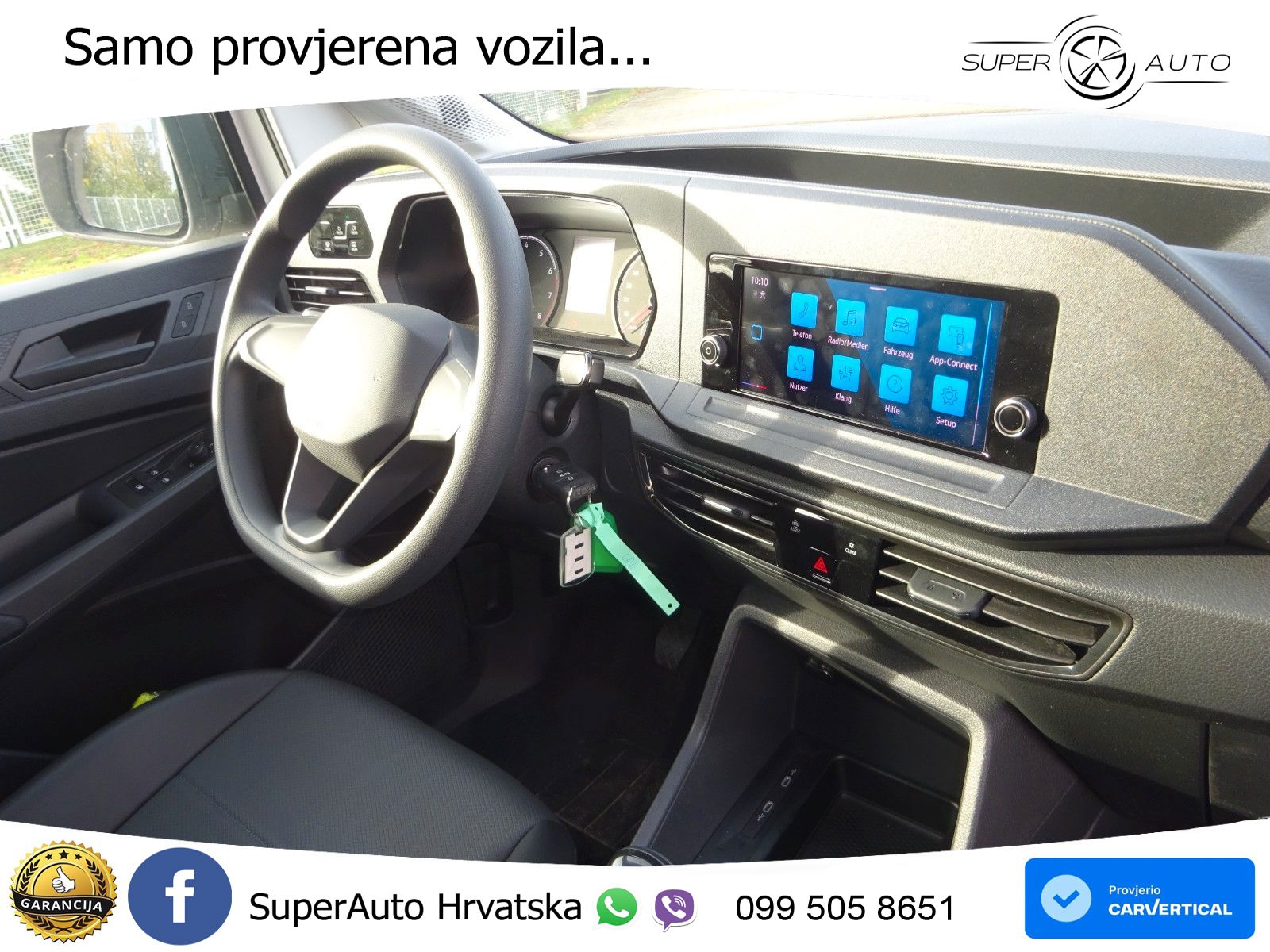 Volkswagen Caddy Cargo 114PS Maxi Klima PPS App-Connect 114 KS