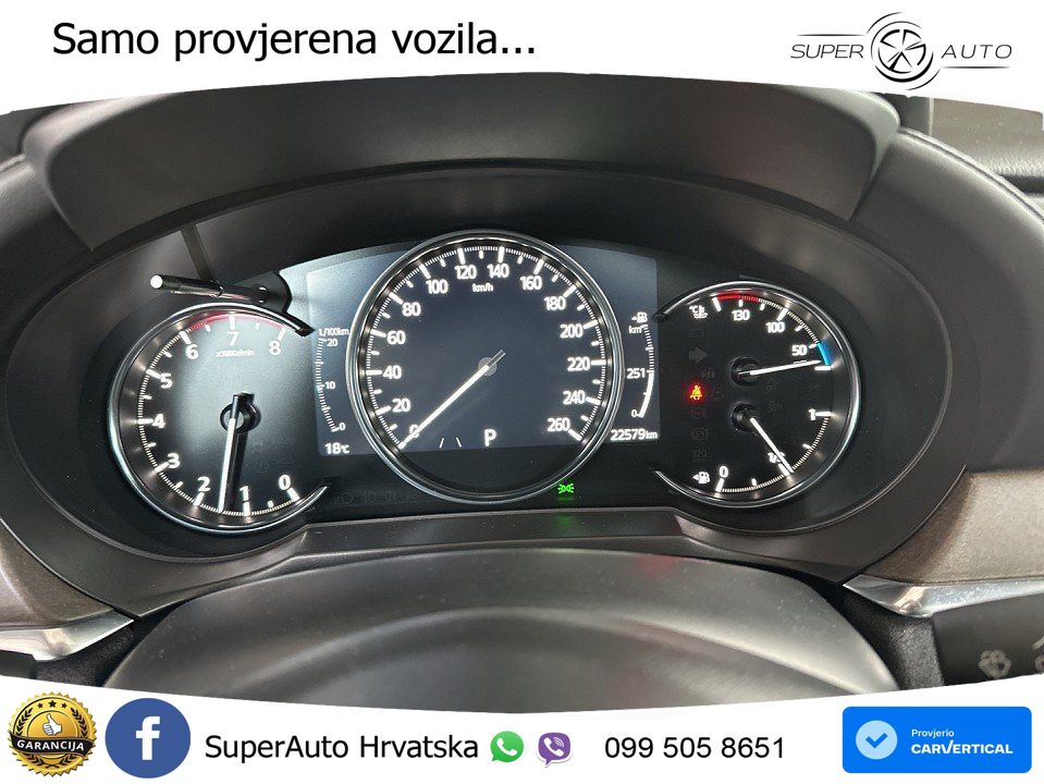 Mazda 6 Sport Combi 2.5 SKYACTIV-G (194 KS) SKYACTIV-Drive MATRIX+GR SJED+KAM