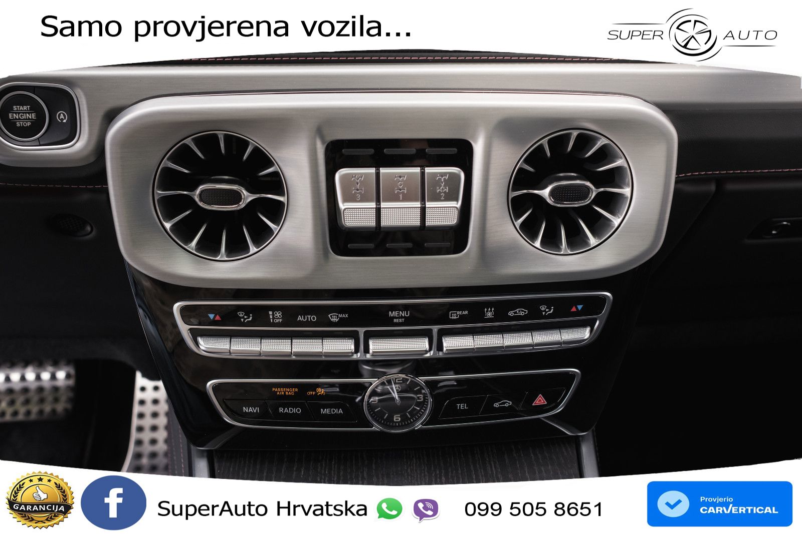 Mercedes G 500 Long V8 (422 KS) 4MATIC 9G-TRONIC LED+GR SJED+ACC