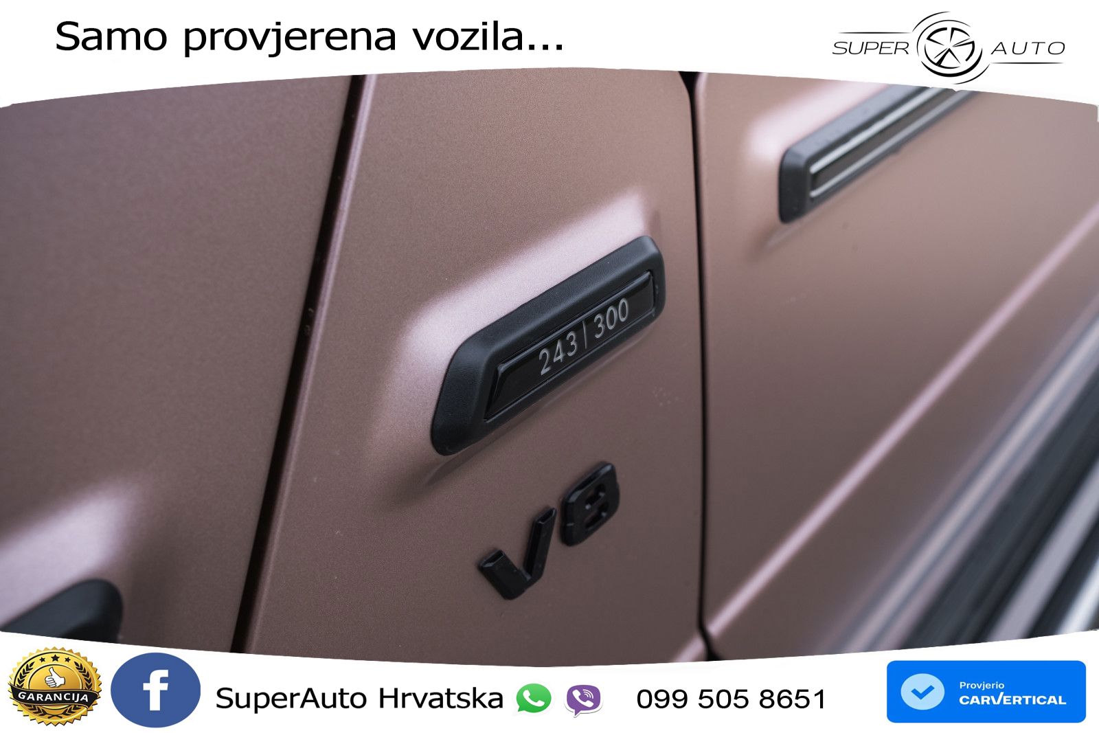 Mercedes G 500 Long V8 (422 KS) 4MATIC 9G-TRONIC LED+GR SJED+ACC