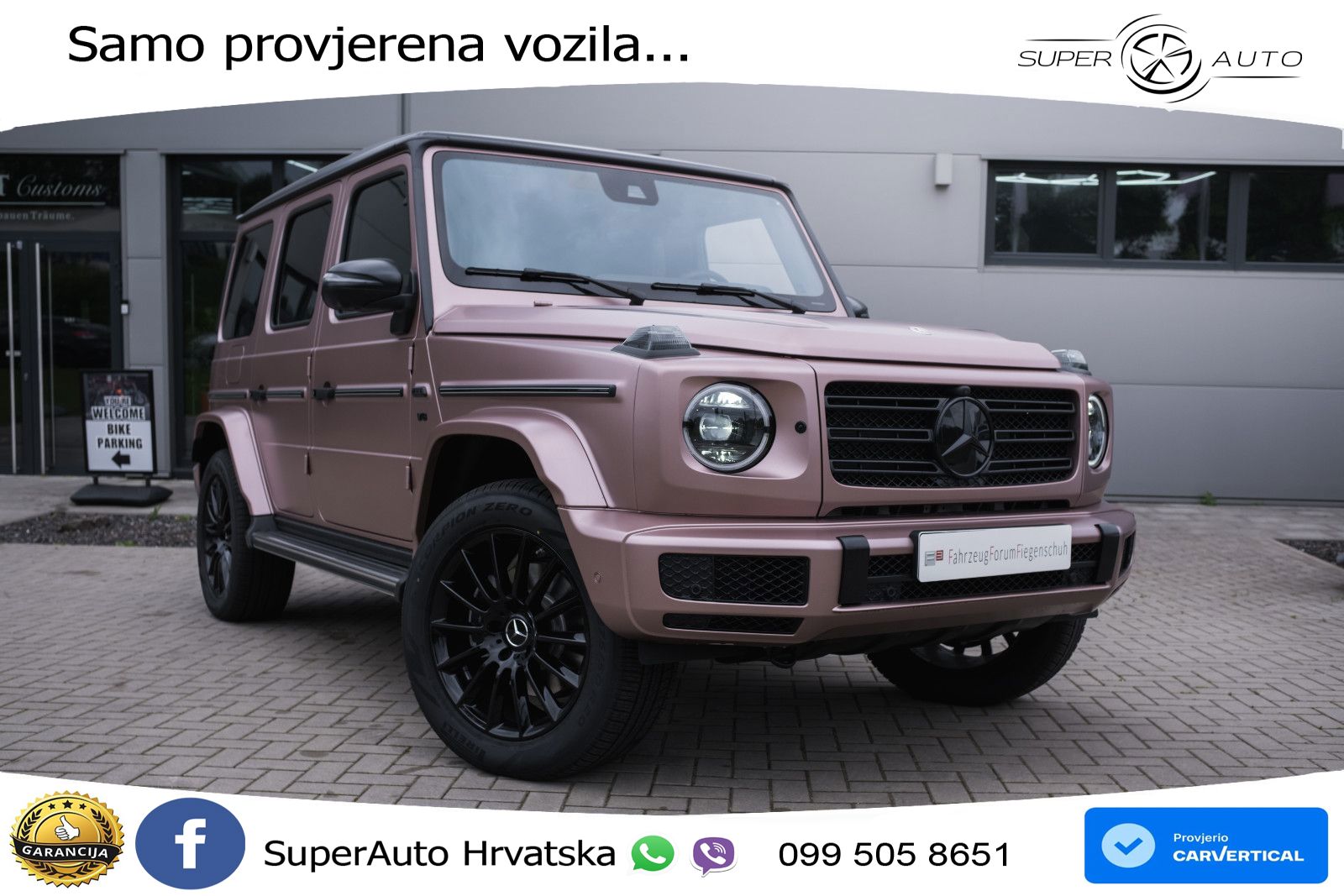 Mercedes G 500 Long V8 (422 KS) 4MATIC 9G-TRONIC LED+GR SJED+ACC