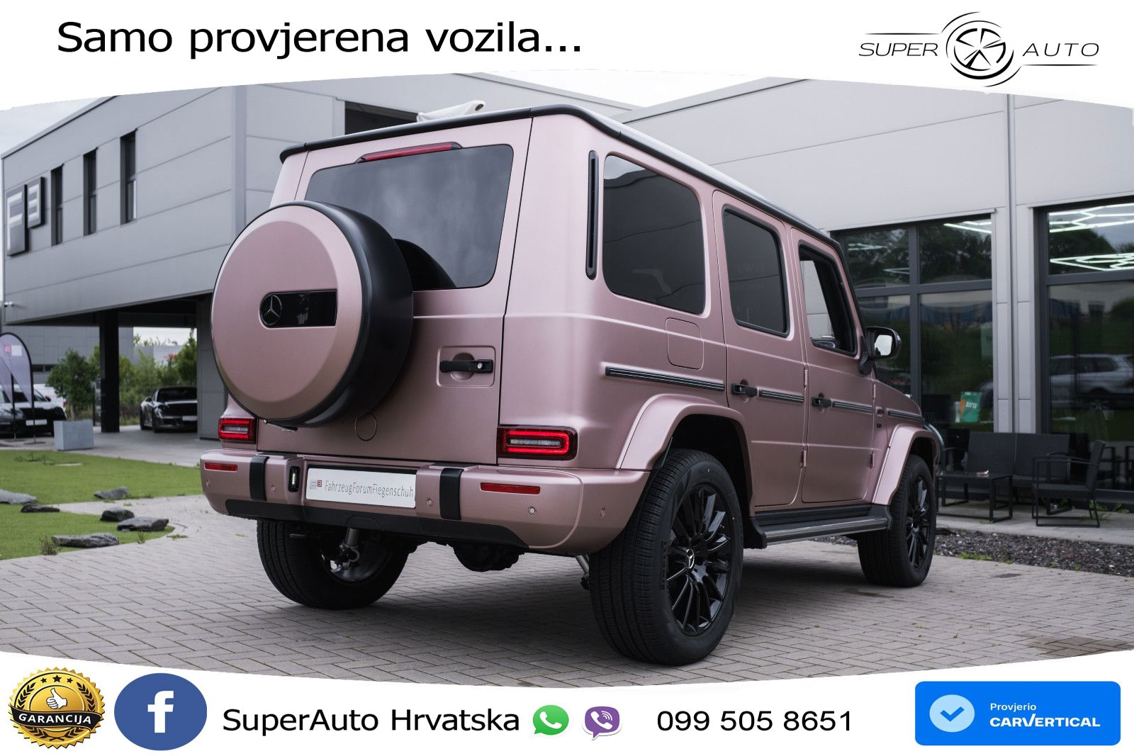 Mercedes G 500 Long V8 (422 KS) 4MATIC 9G-TRONIC LED+GR SJED+ACC