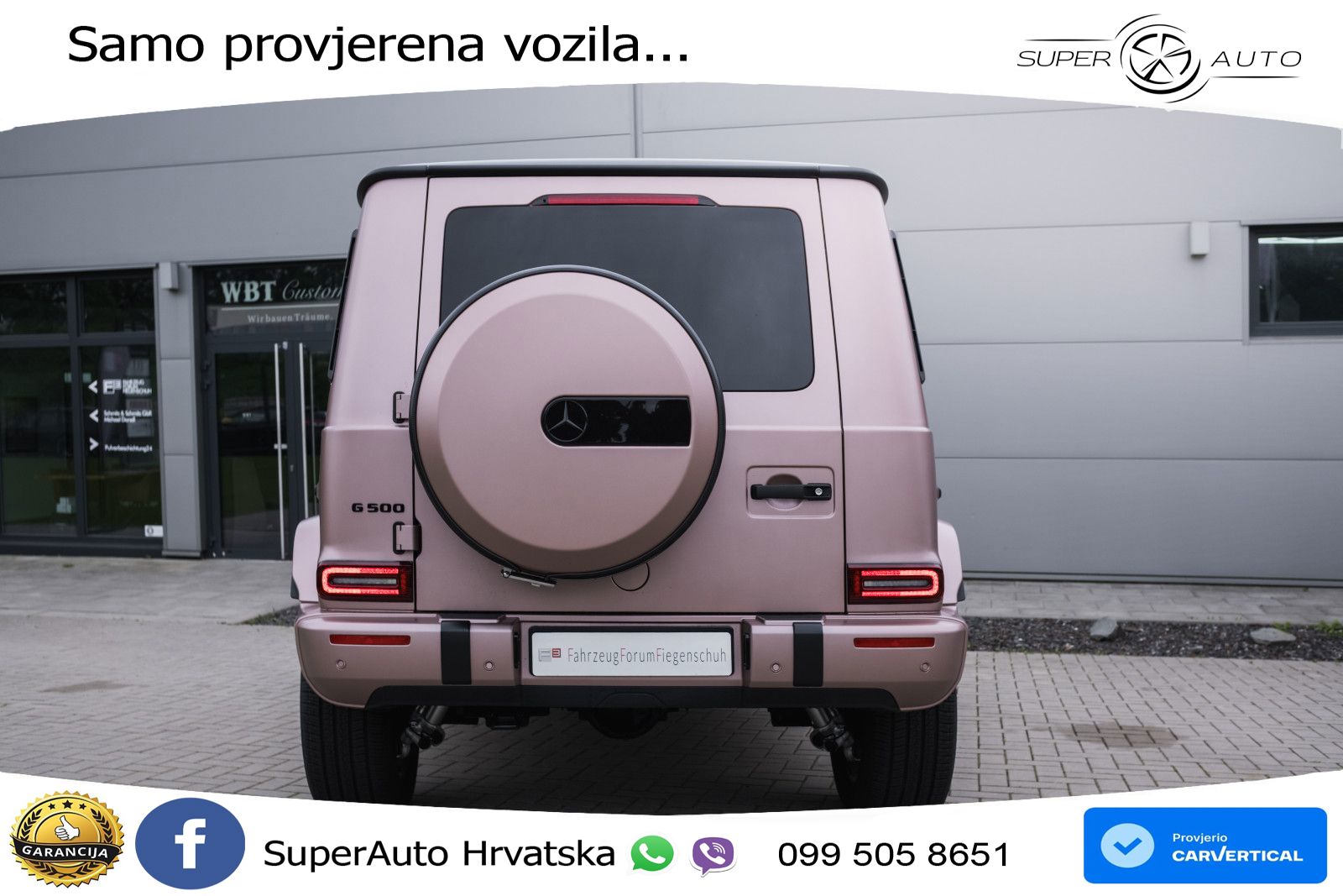 Mercedes G 500 Long V8 (422 KS) 4MATIC 9G-TRONIC LED+GR SJED+ACC